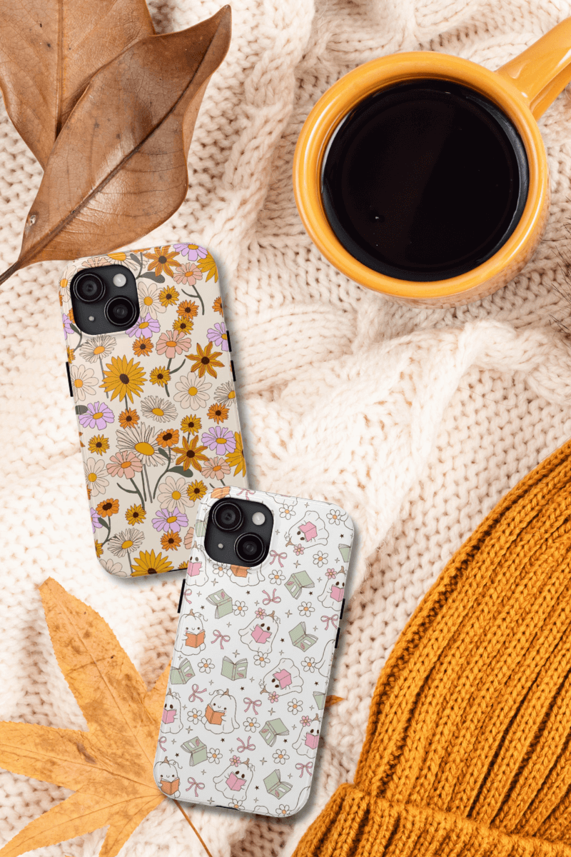 Cute fall phone case