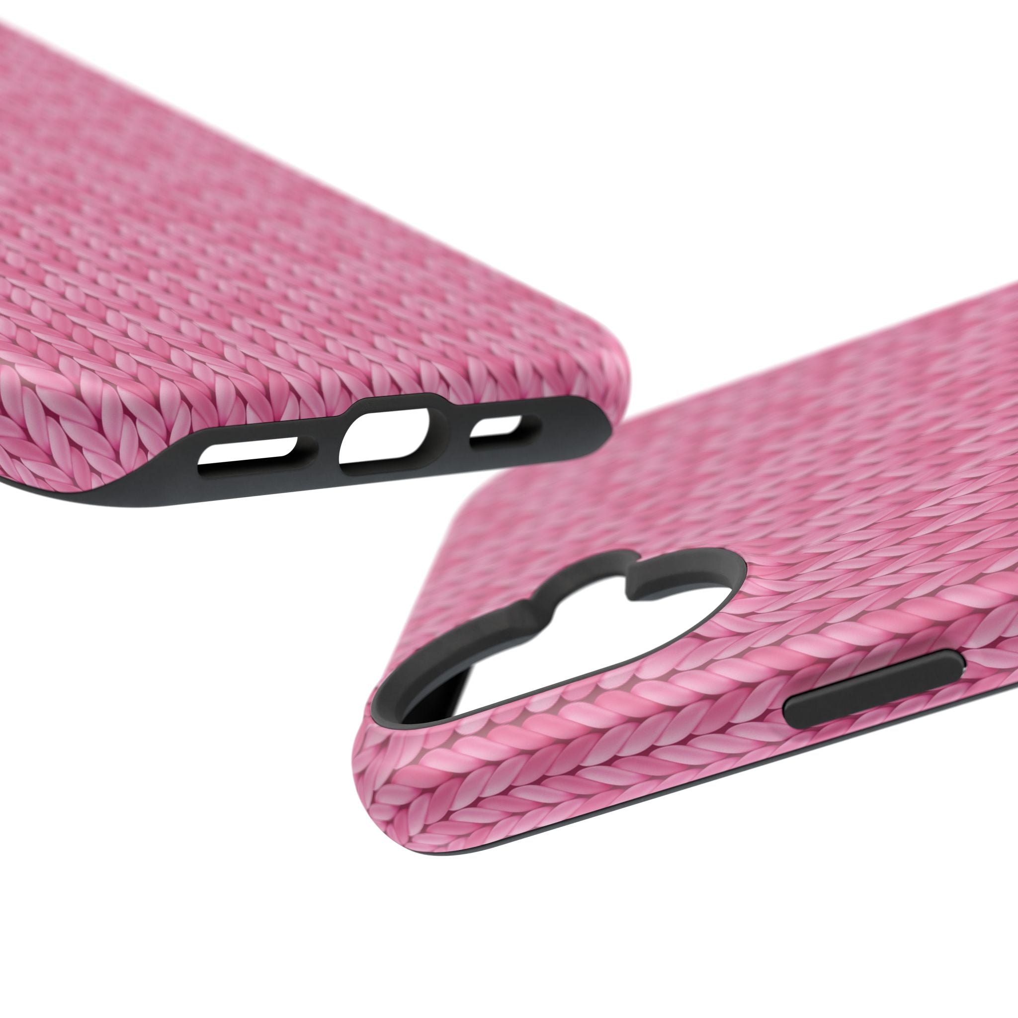 Sweater Weather | Pink Knit Case