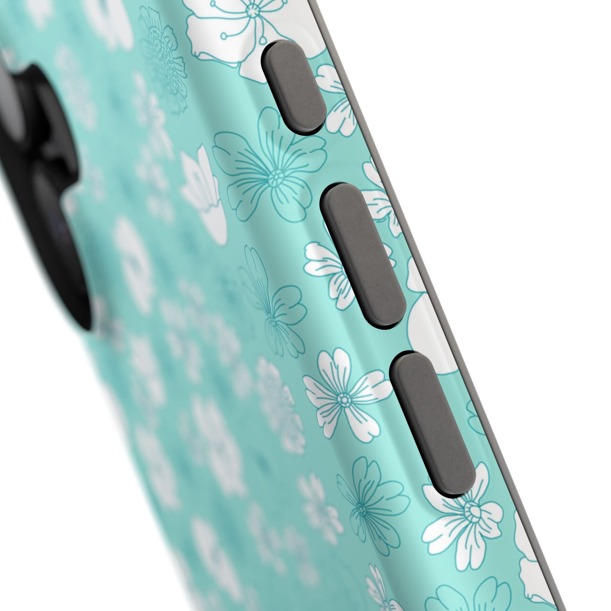 Floral Frost | Teal Floral Case