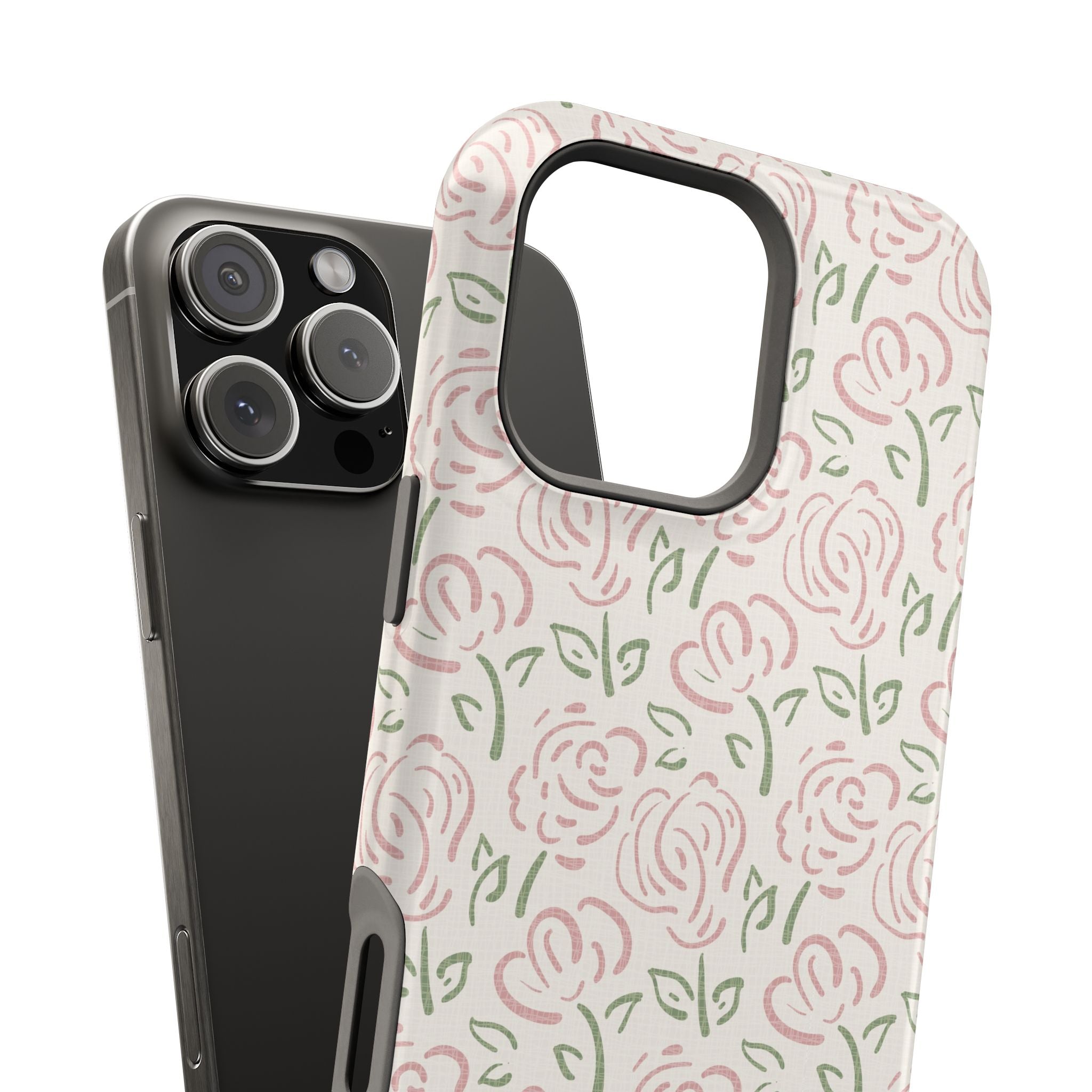 Vintage Rose Garden | Pink Floral Case