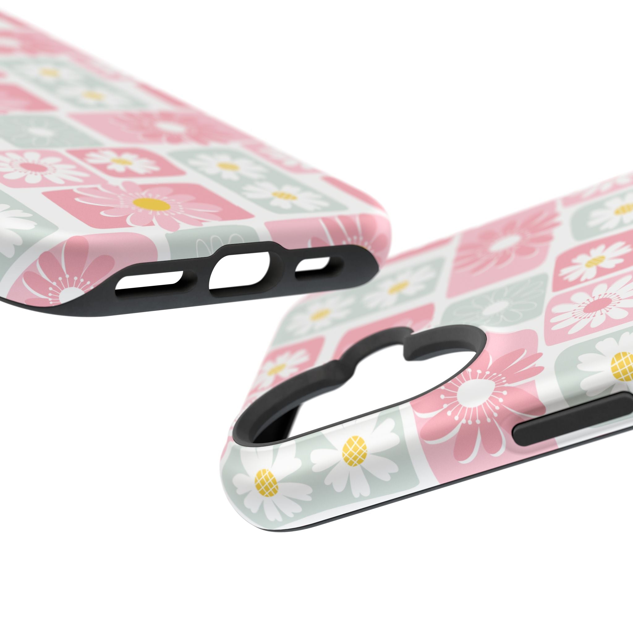 Daisy Craze | Checkered Floral Case