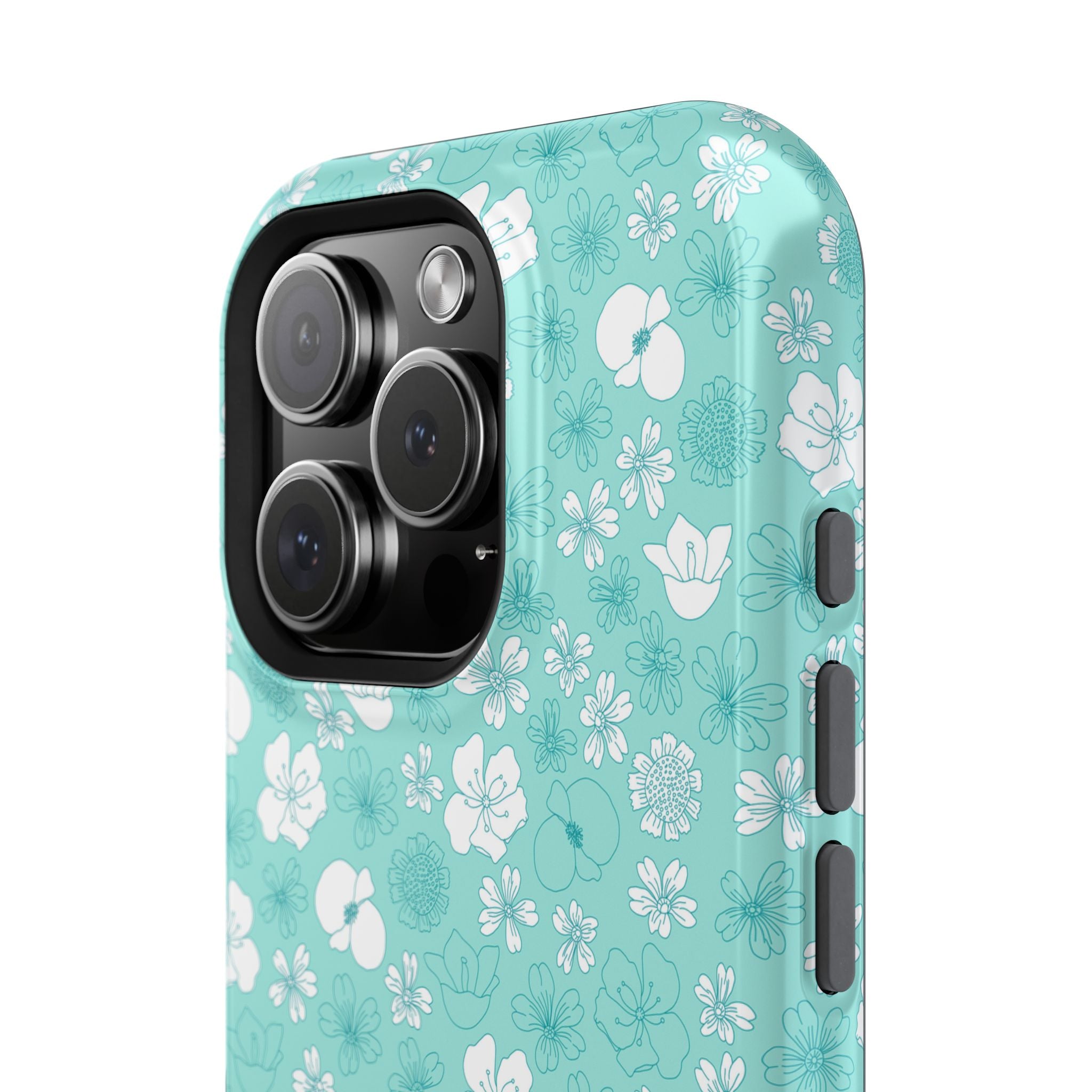 Floral Frost | Teal Floral Case