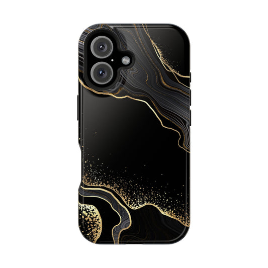 Golden Eclipse | Black Marble Case