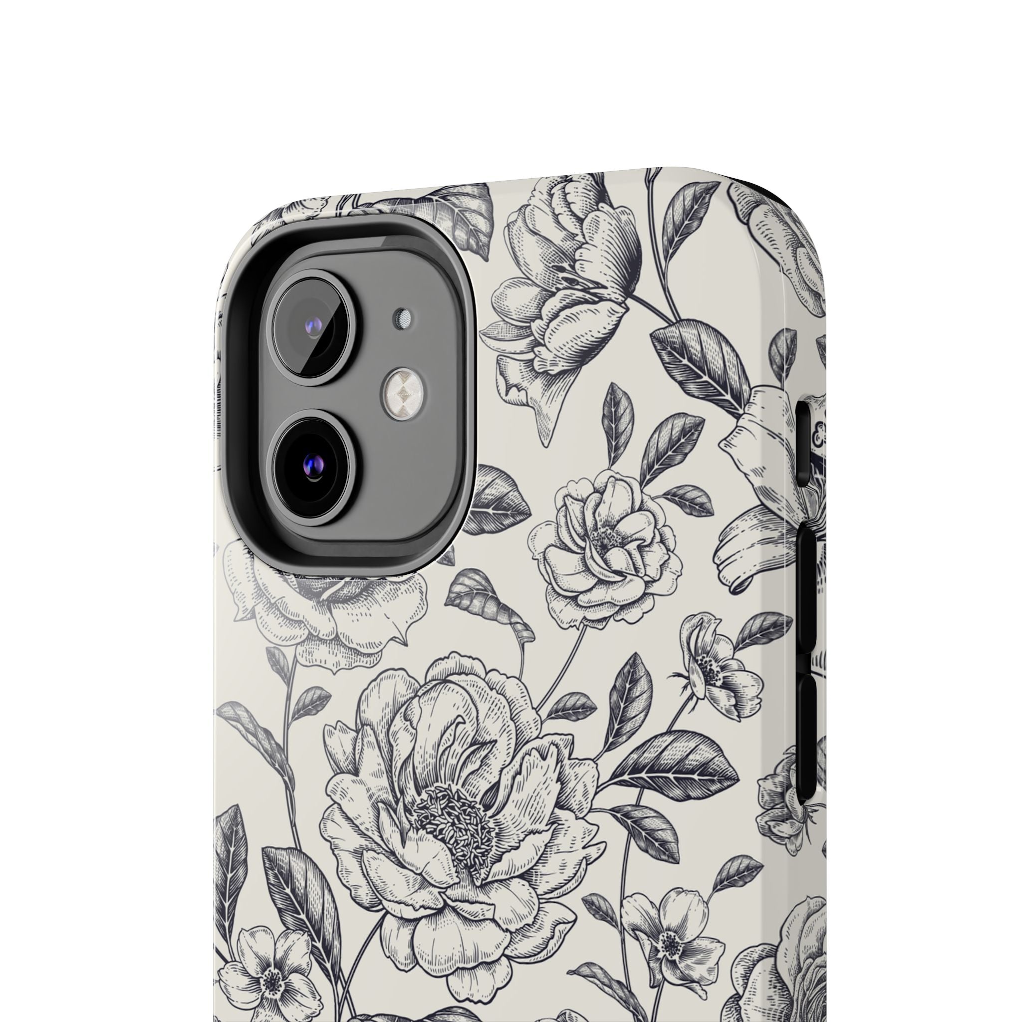 Vintage Memories | Black Flower Case