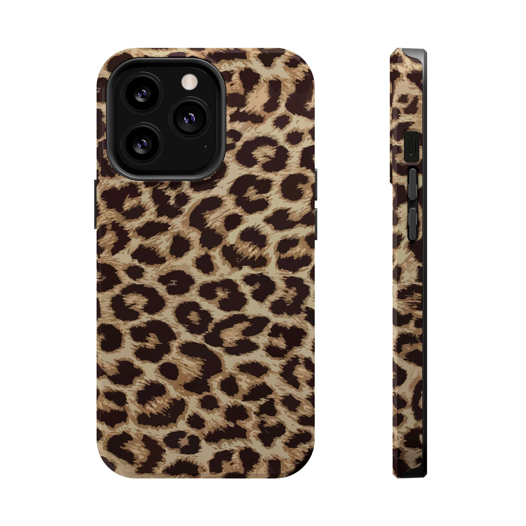 Cute Savannah Rush Cheetah Case for iPhone 16 with bold animal print, stylish MagSafe design for phone protection.