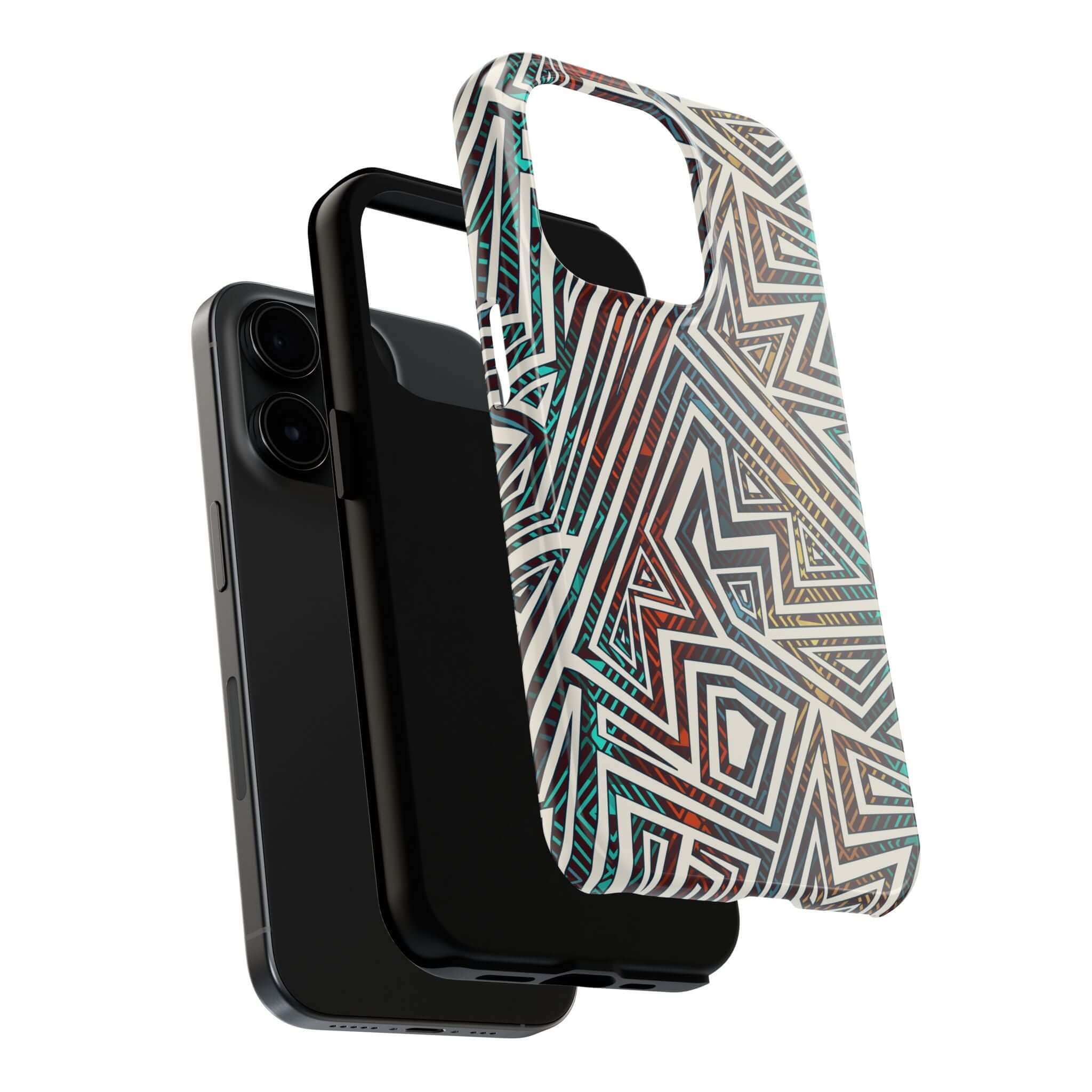 Tribal Echo | Maze Case - Phone Case For