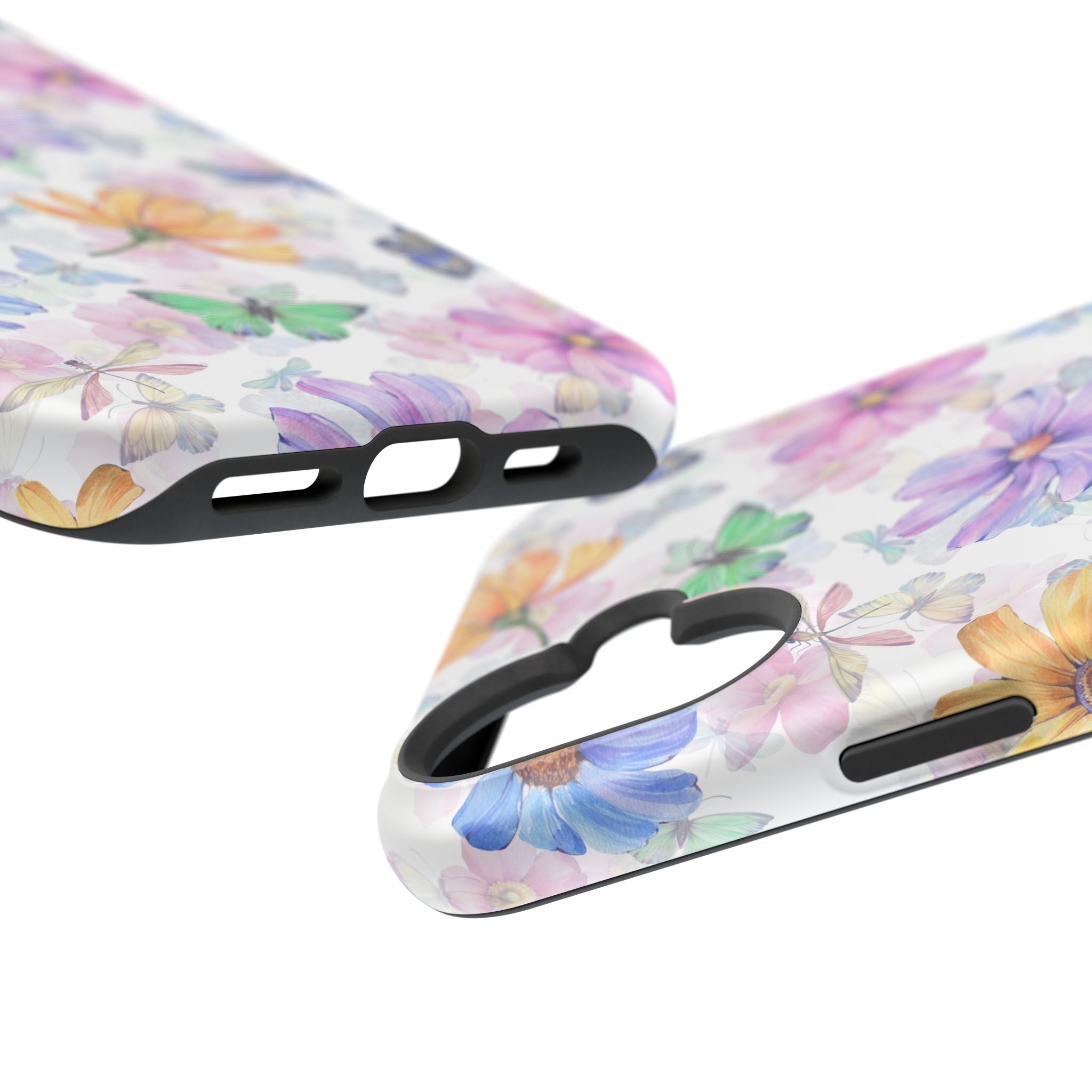 Fluttering Blooms | Watercolor Butterfly Case