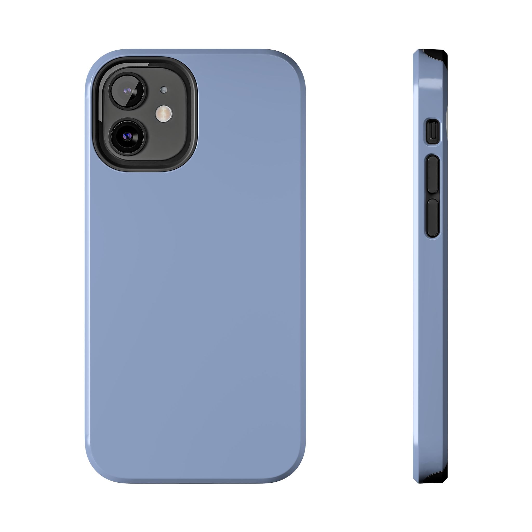 Sleek blue velvet phone case for iPhone 16, offering sturdy protection and a cute design. Perfect iPhone accessory upgrade.