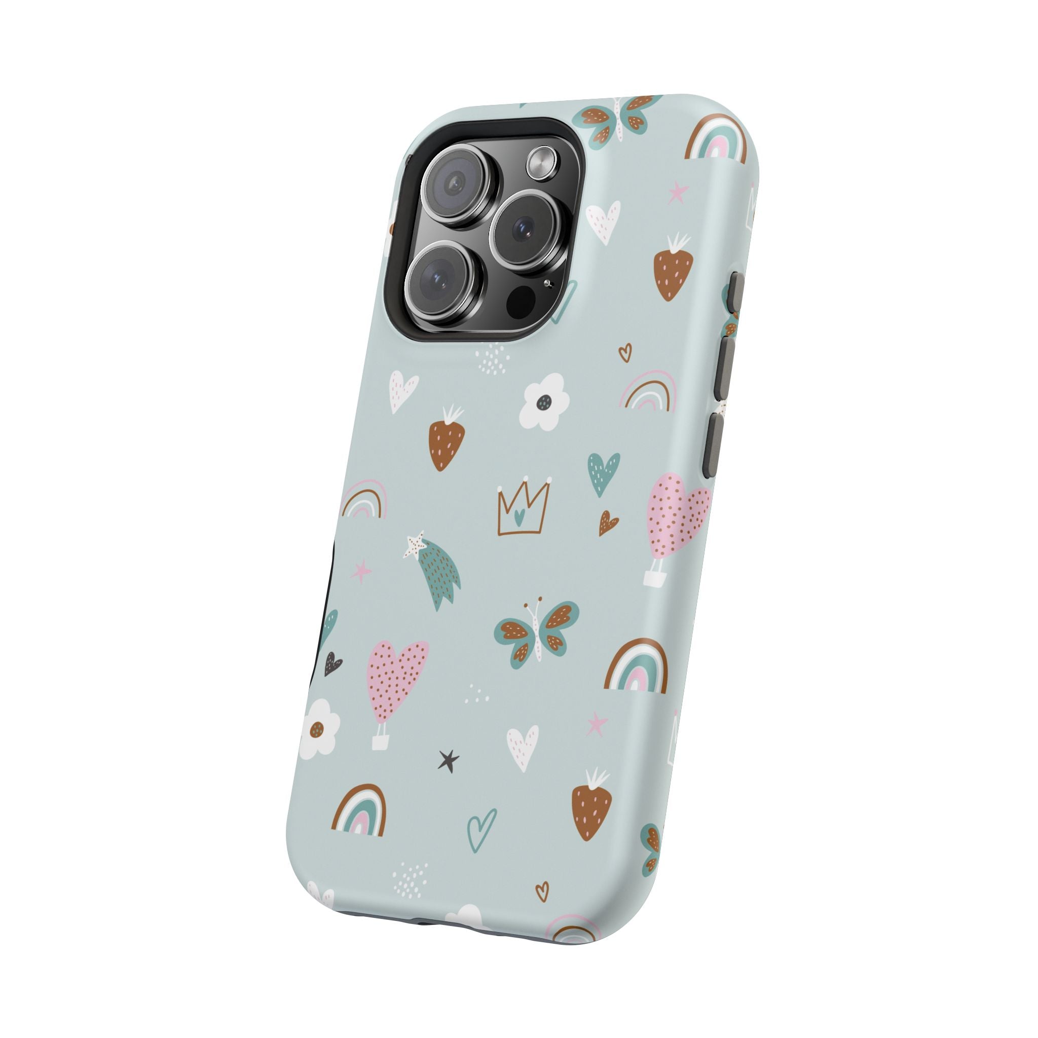 Doodle Delight | Teal Charms Case