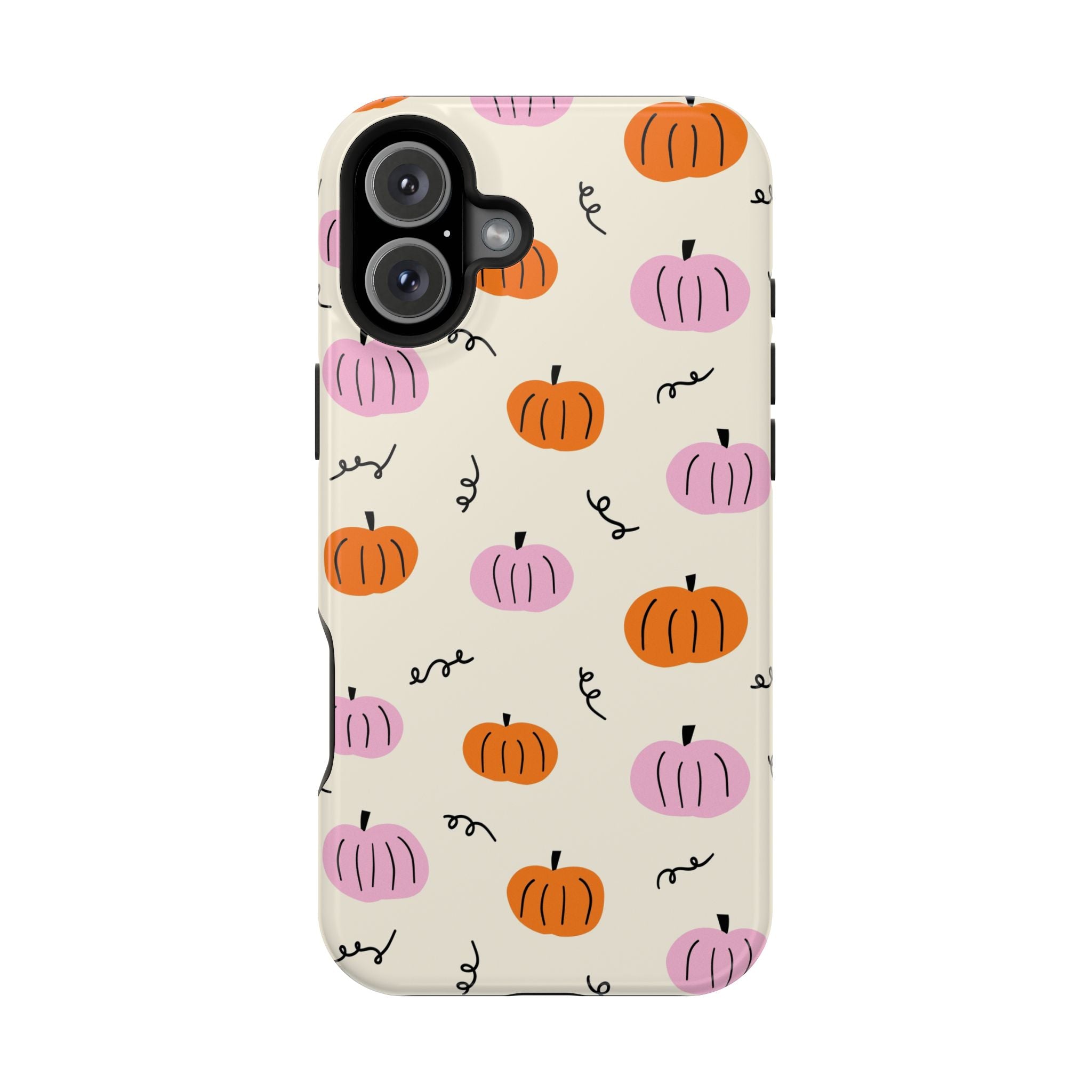 Pumpkin Pop | Beige Fall Case