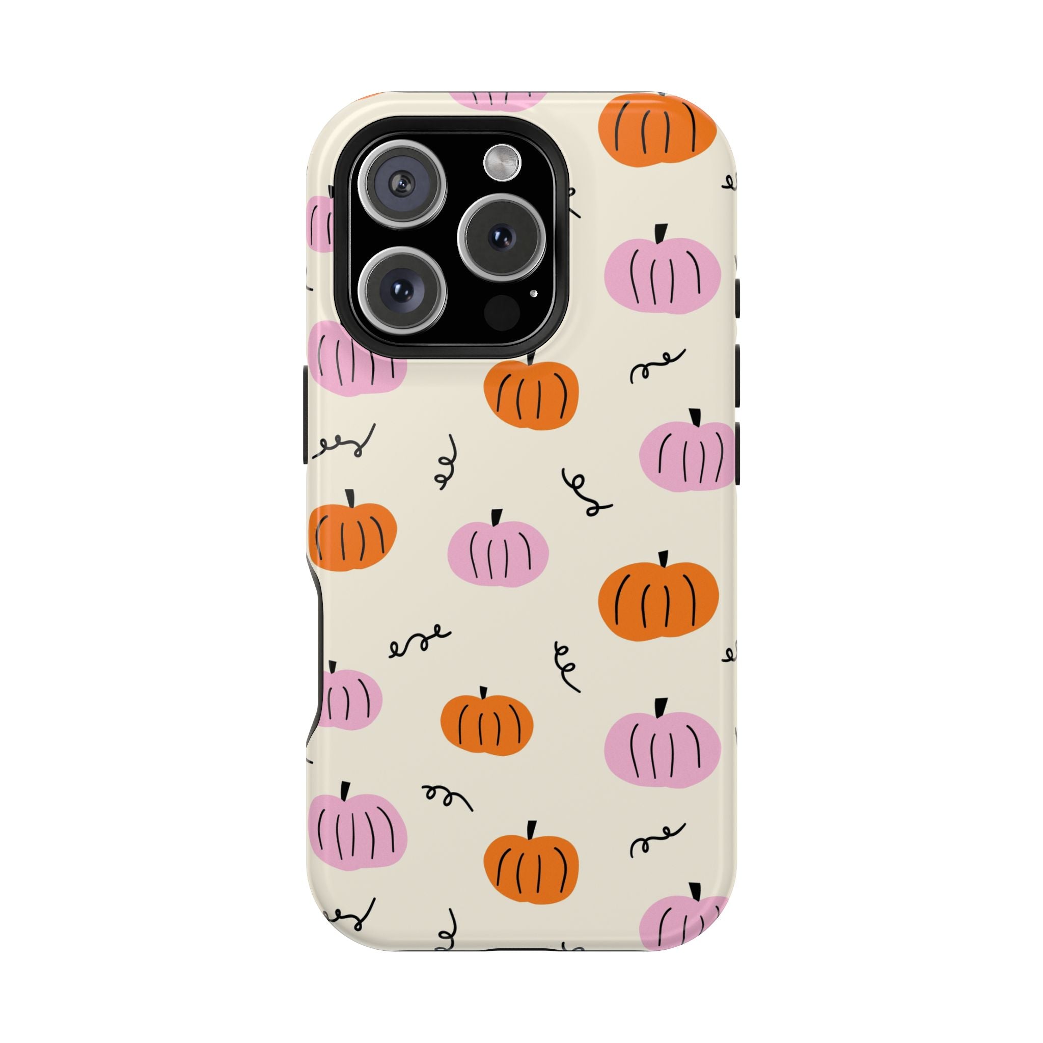 Pumpkin Pop | Beige Fall Case