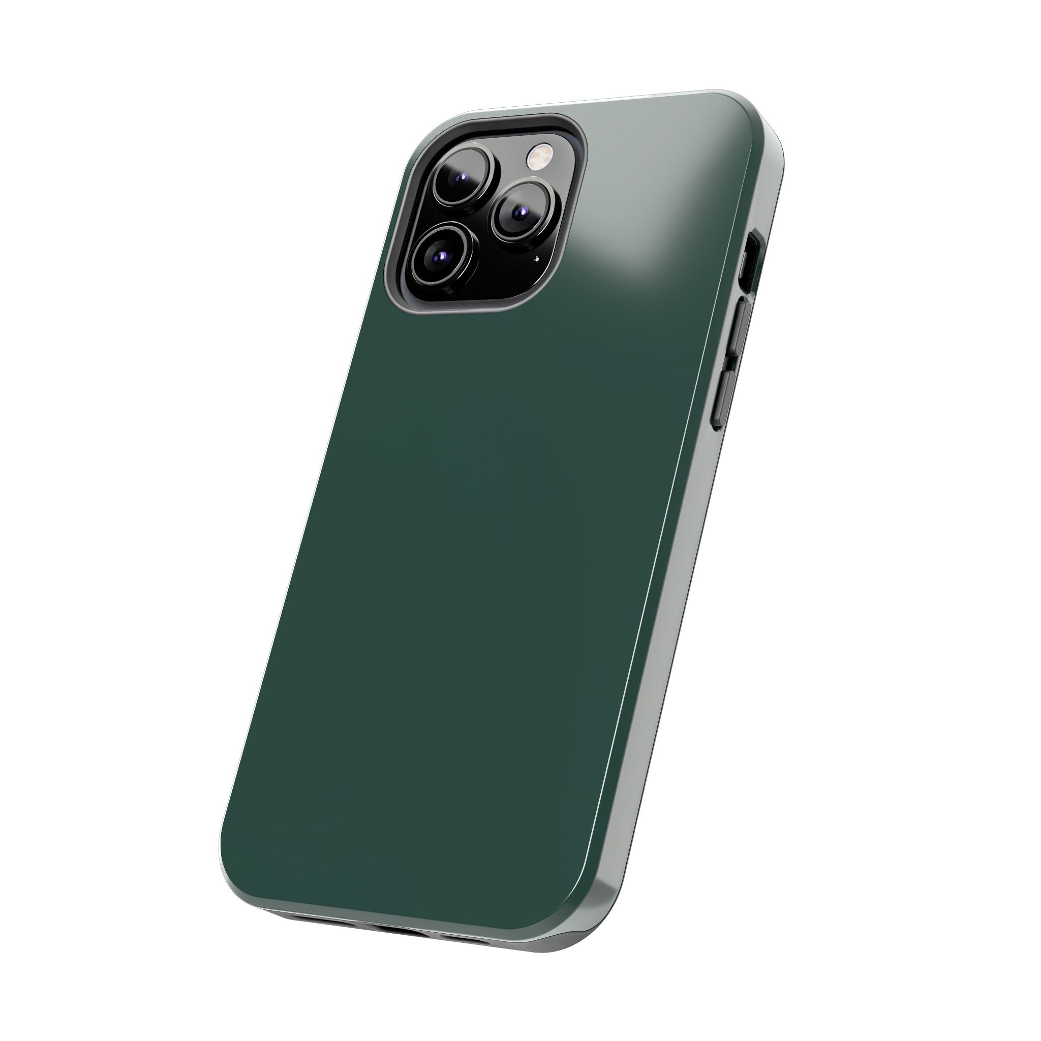 Solid green phone case for iPhone 16, offering a cute, protective cover for your device.