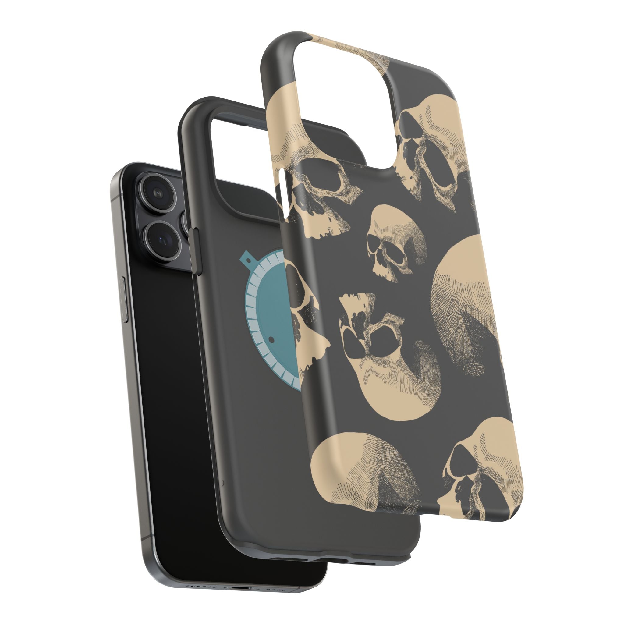 Moonlit Misfit | Black Skull Case