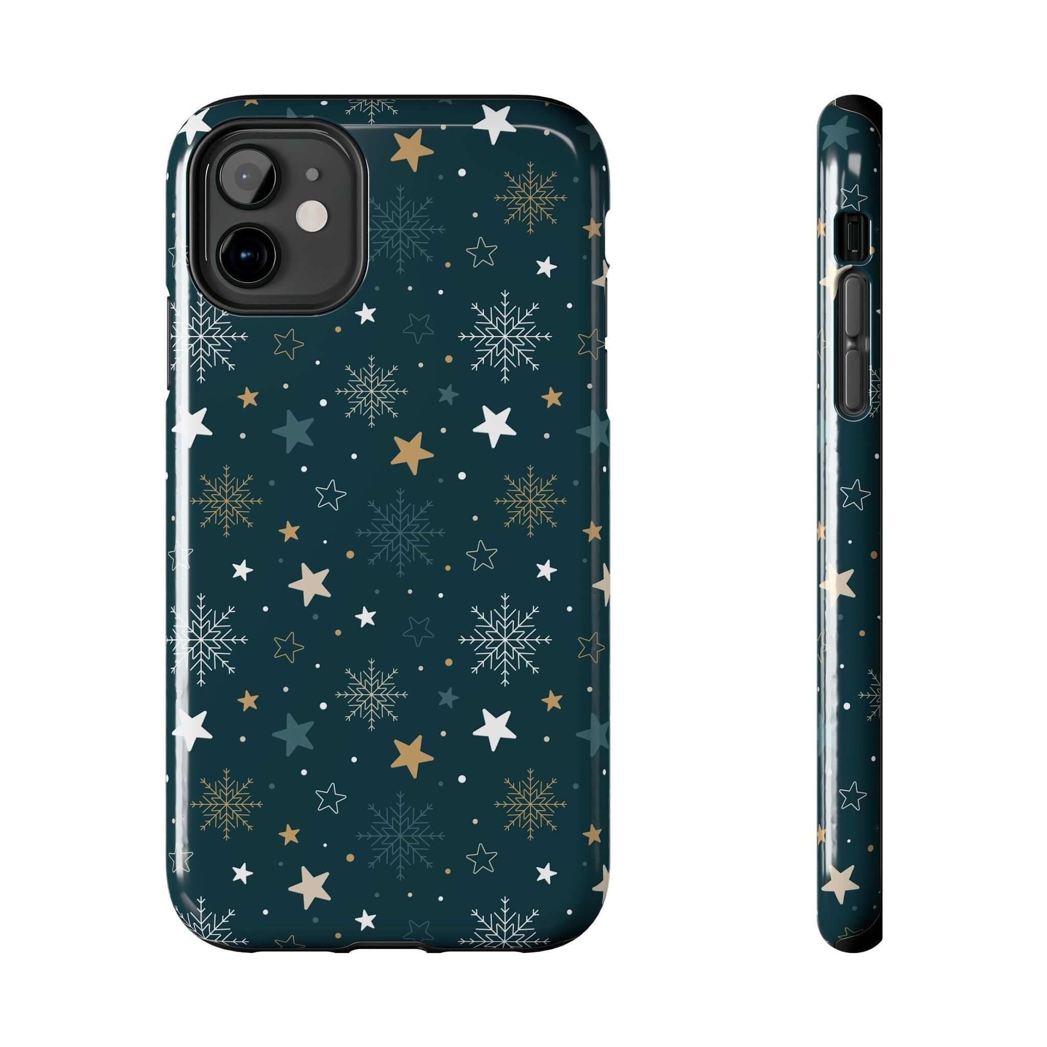 Frosted Wishes | Christmas Snowflake Case - Phone Case For