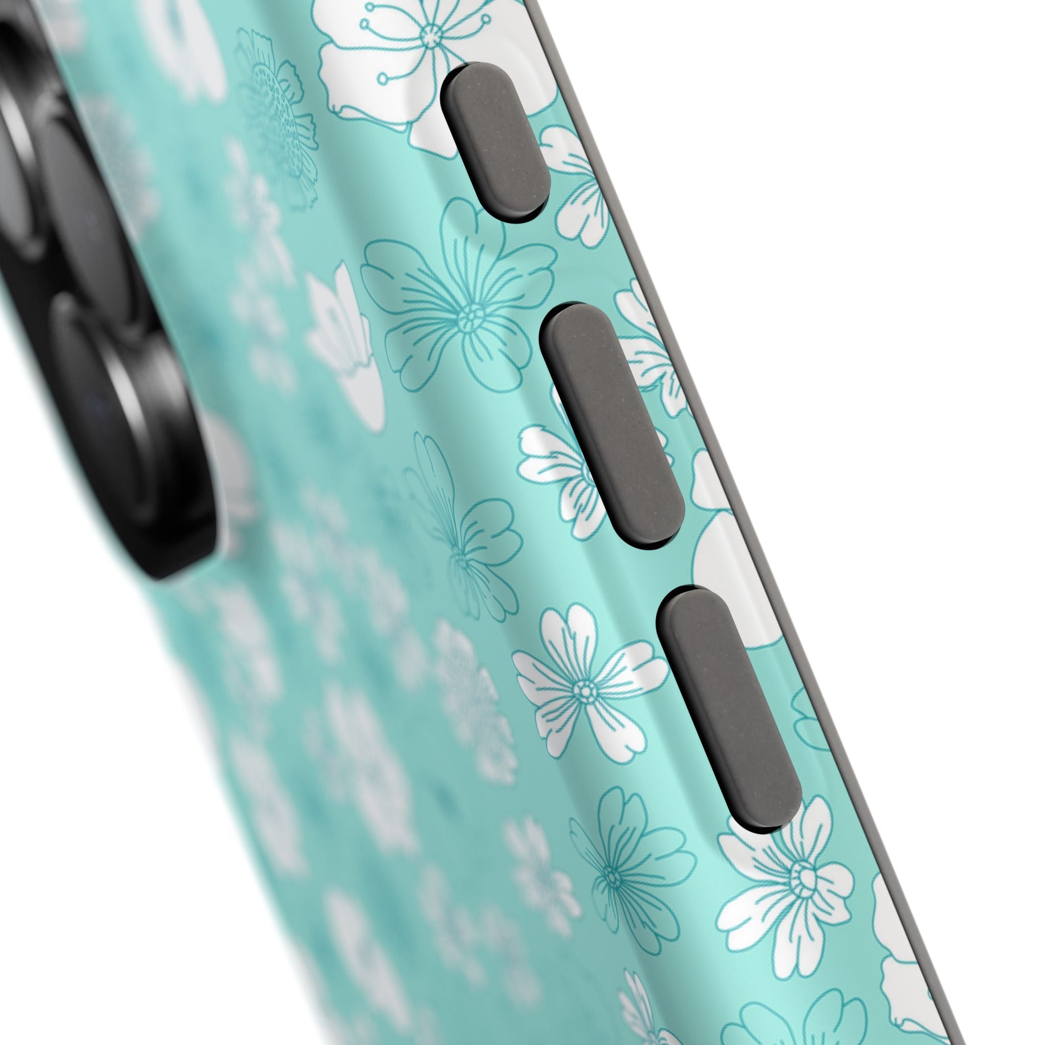 Floral Frost | Teal Floral Case