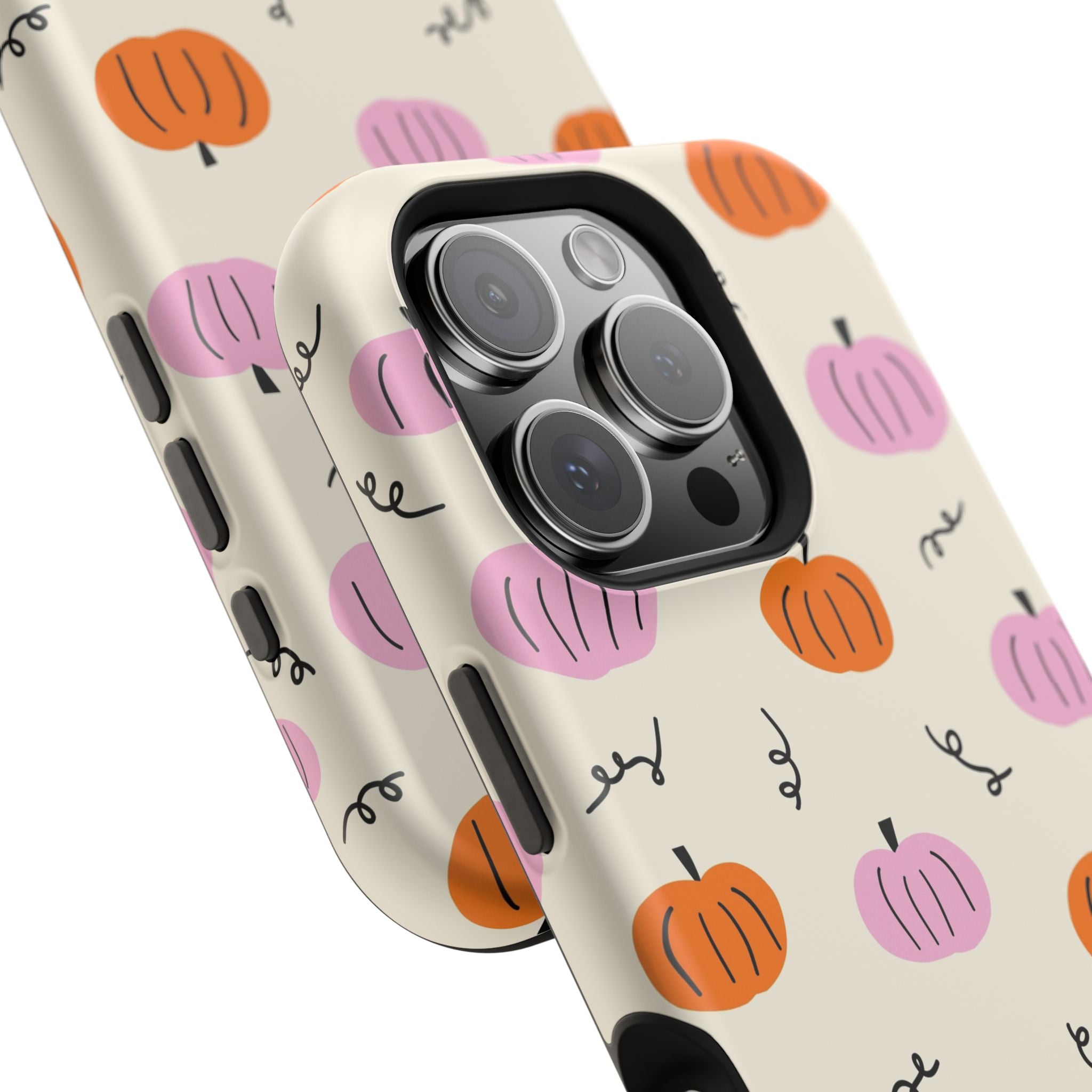 Pumpkin Pop | Beige Fall Case