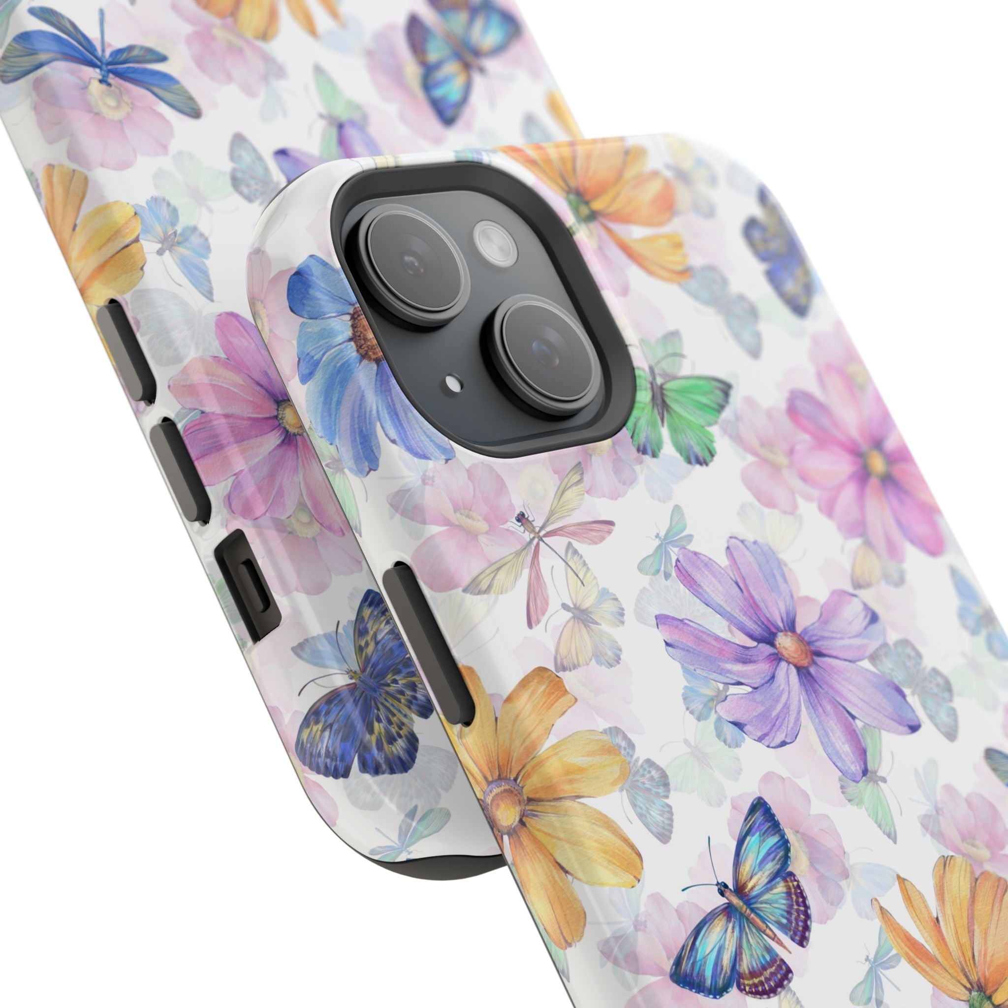 Fluttering Blooms | Watercolor Butterfly Case