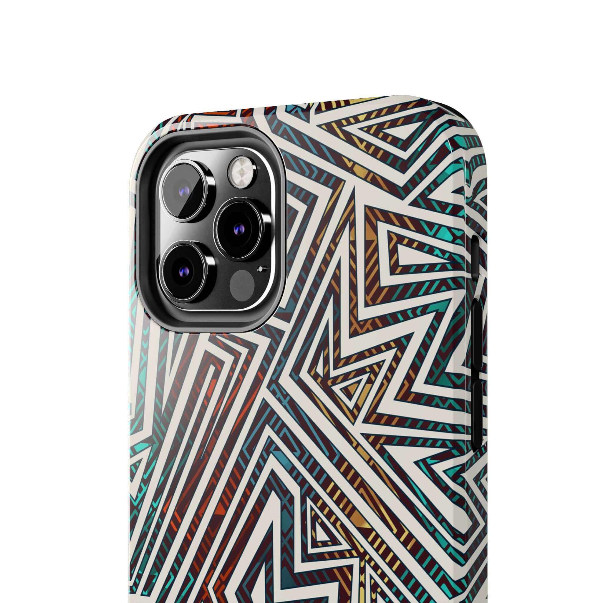 Tribal Echo | Maze Case - Phone Case For