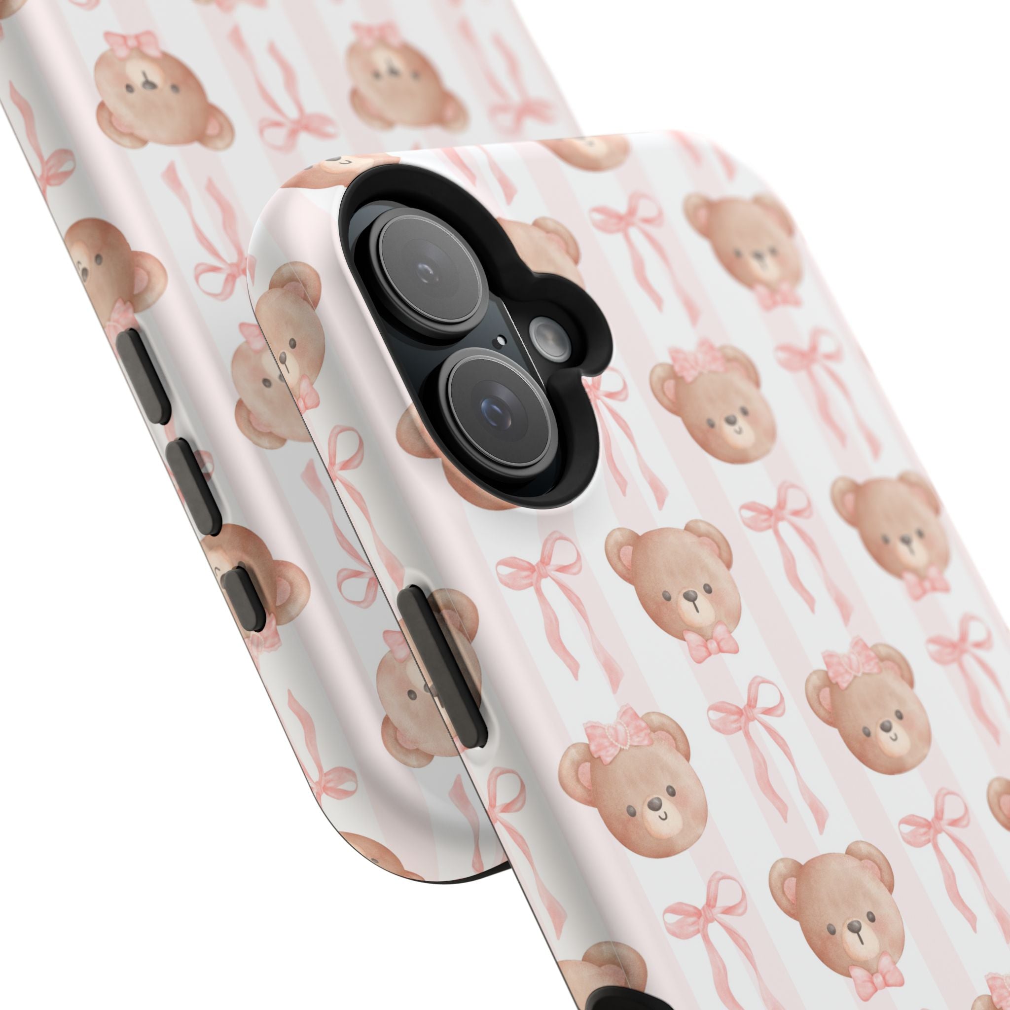 Cute Beary Coquette phone case with playful bear design and vibrant colors, perfect for stylish phone protection and gifting.