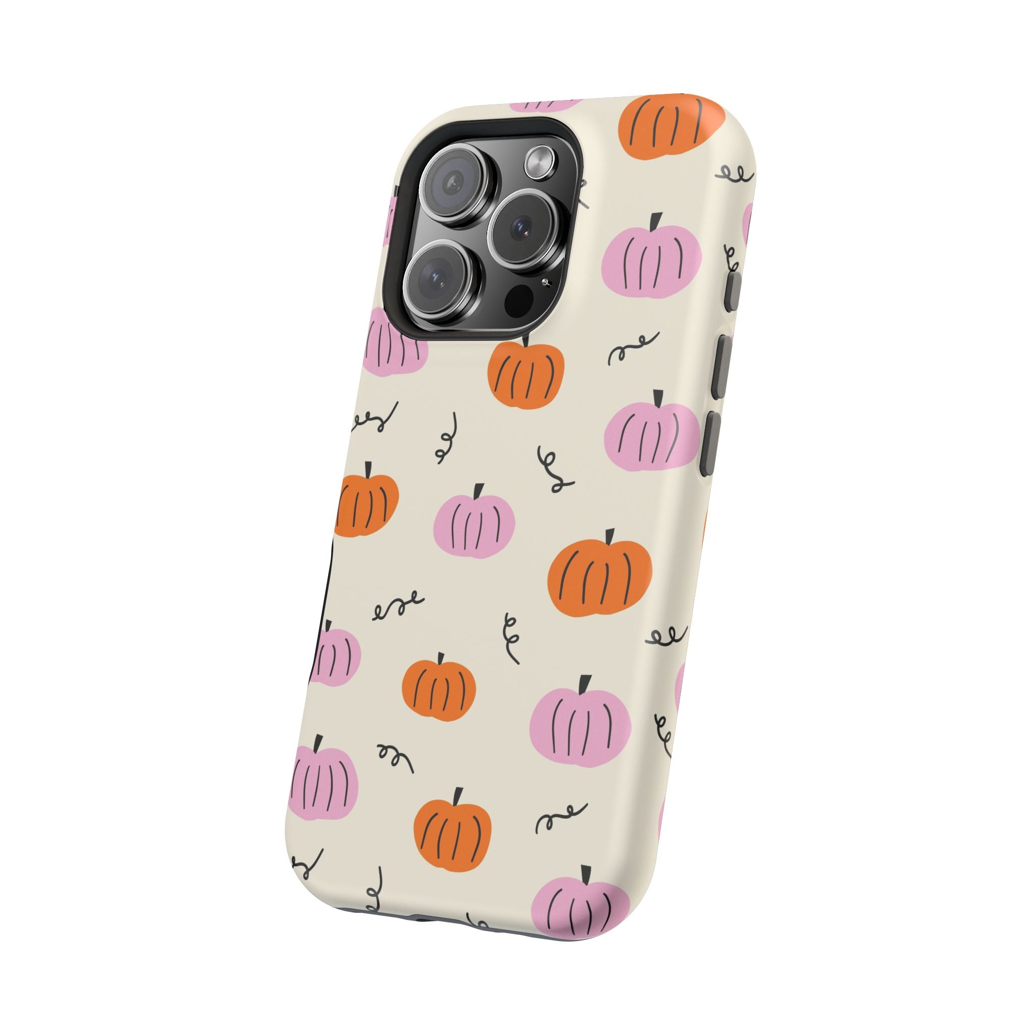 Pumpkin Pop | Beige Fall Case