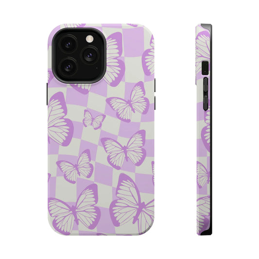 Retro Butterflies MagSafe - Phone Case For