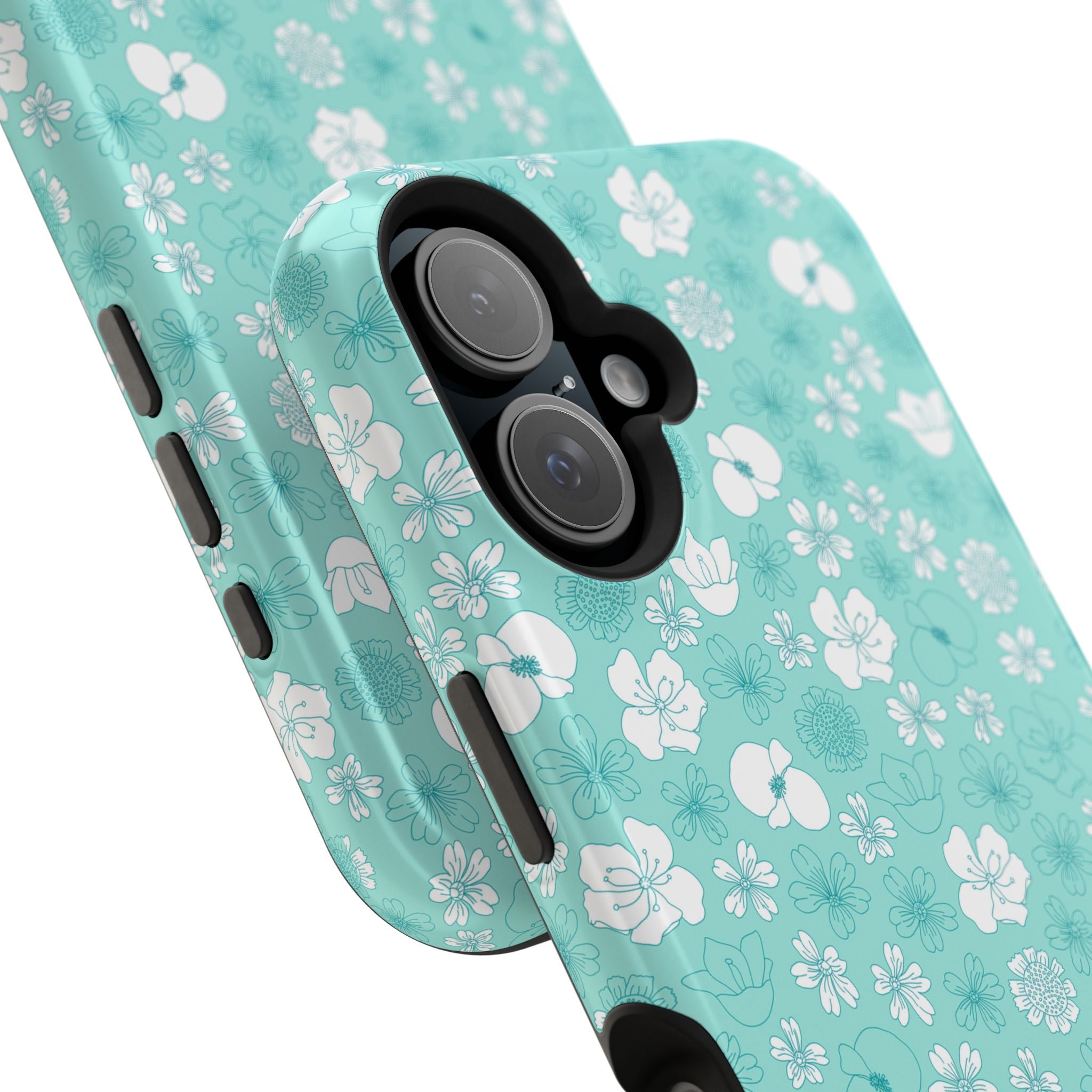 Floral Frost | Teal Floral Case