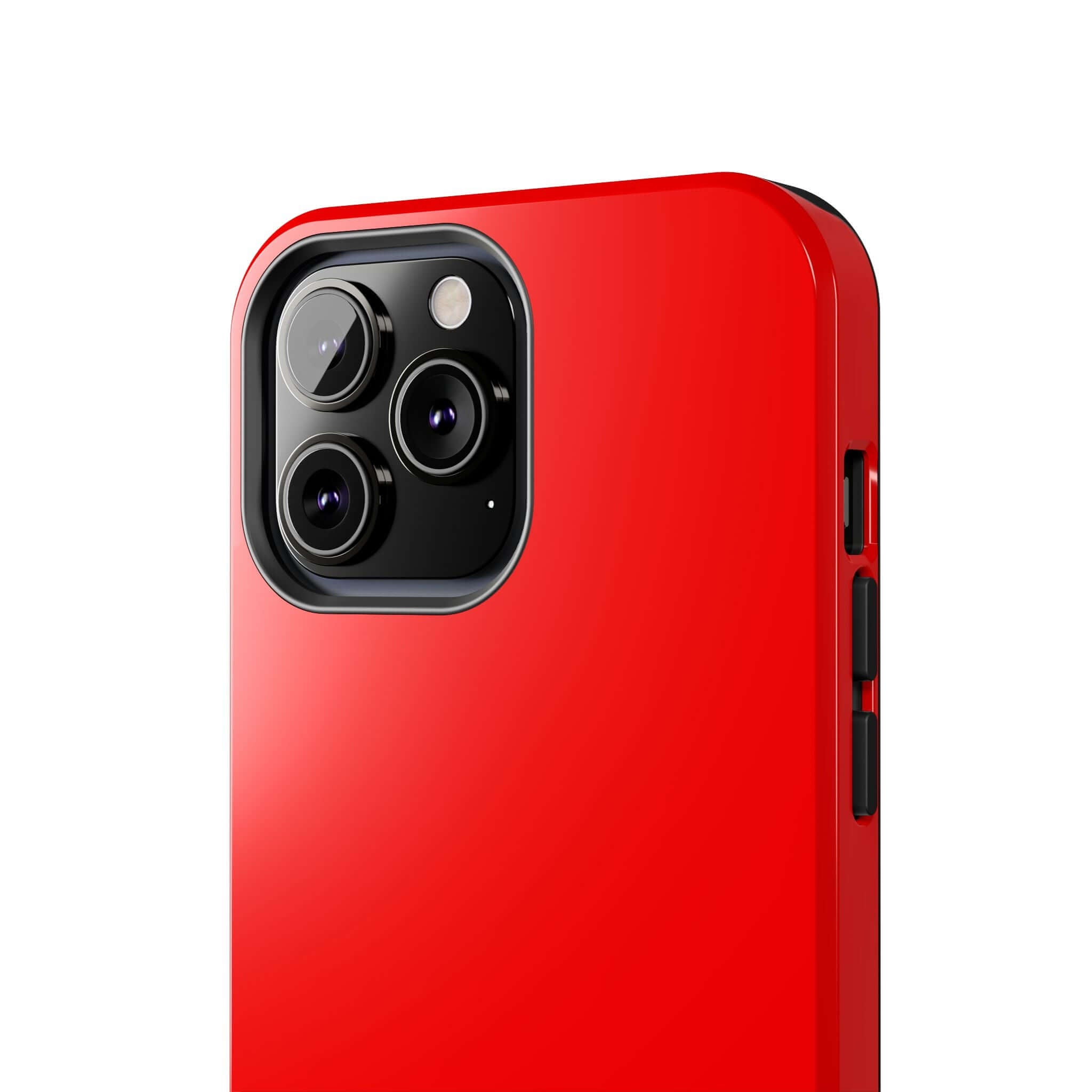 Neon red iPhone case from cutest phone cases website with free shipping