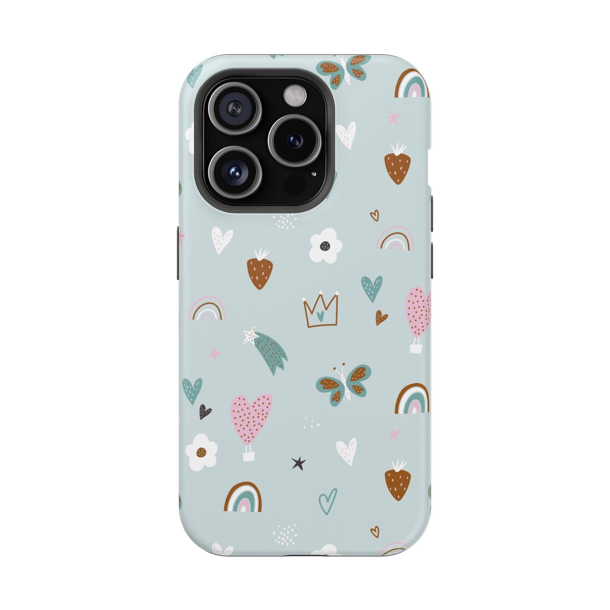 Doodle Delight | Teal Charms Case