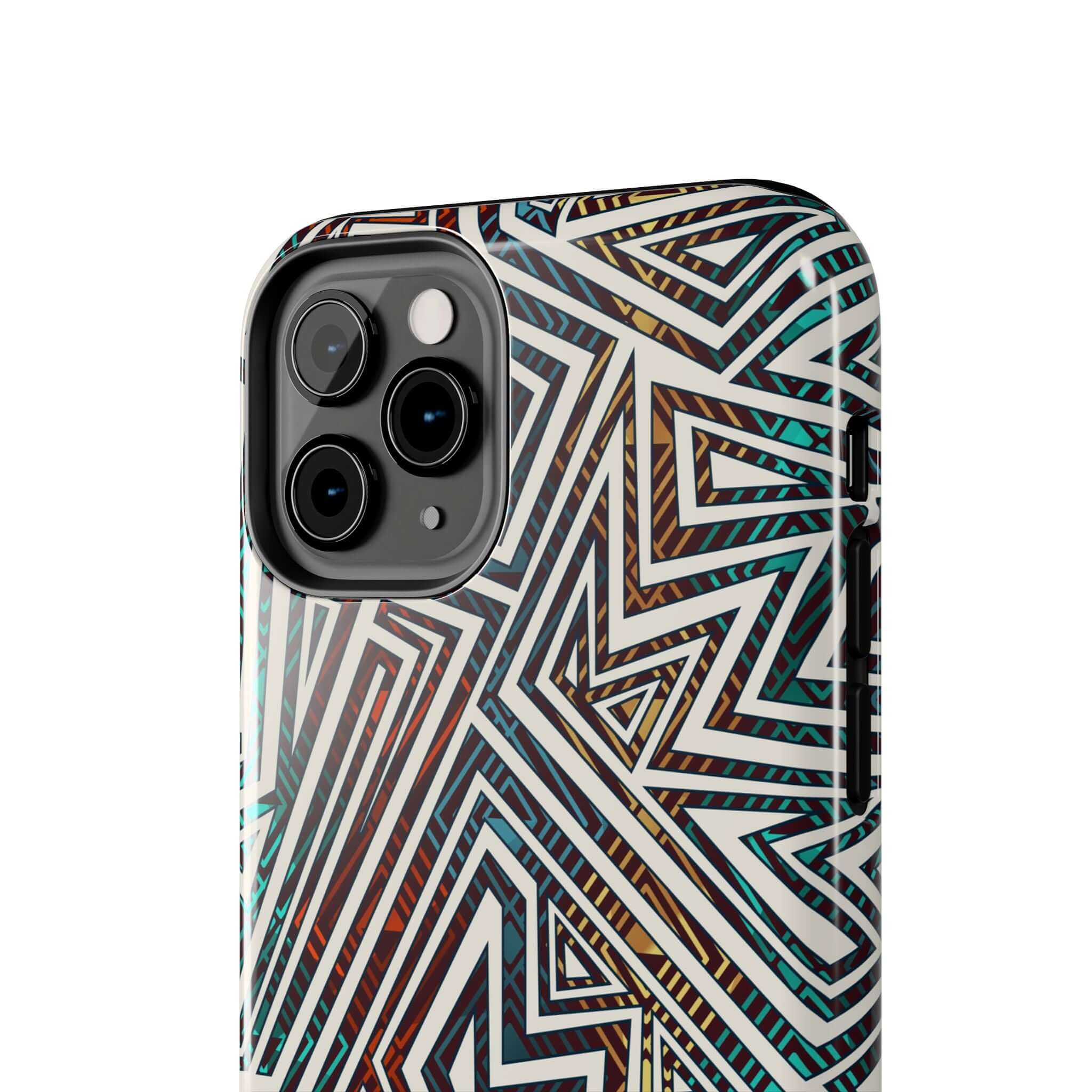 Tribal Echo | Maze Case - Phone Case For