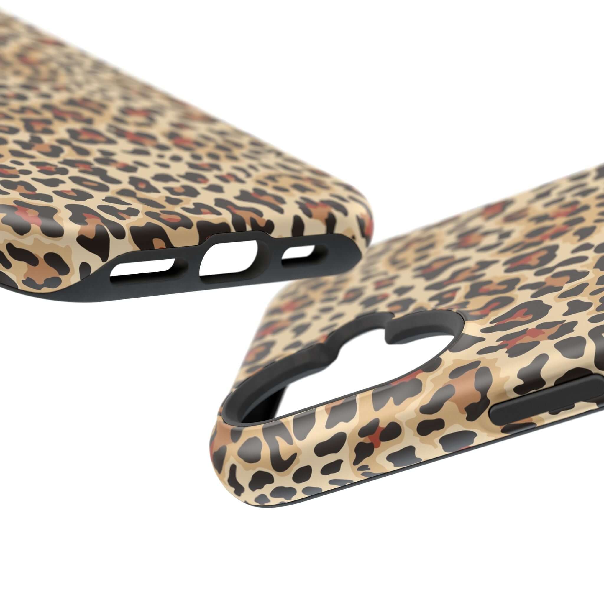 Colorful Leopard Print iPhone Case with Cute MagSafe Design, Abstract Pattern, Reliable Protection for Your Phone.