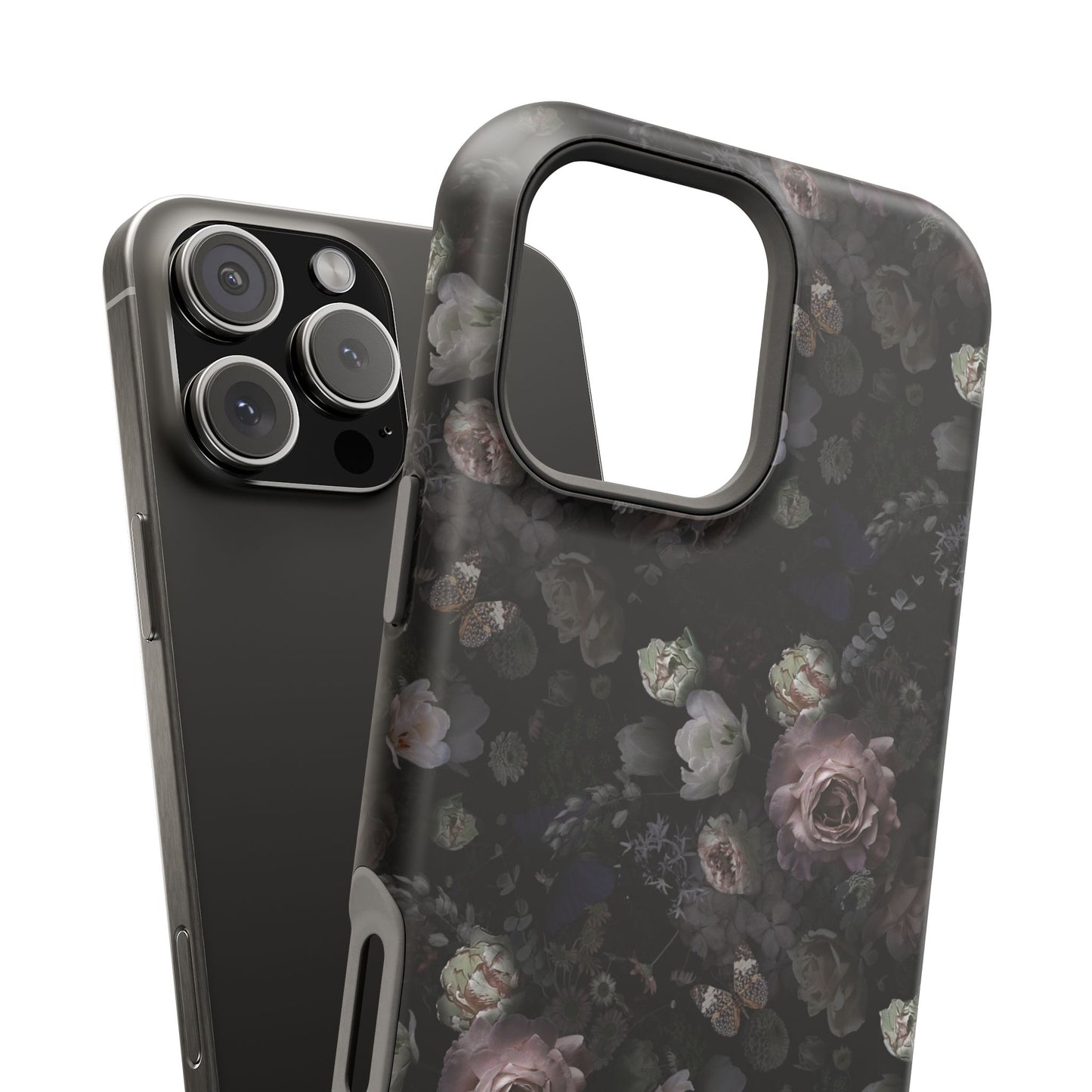 Midnight Curse | Black Floral Case