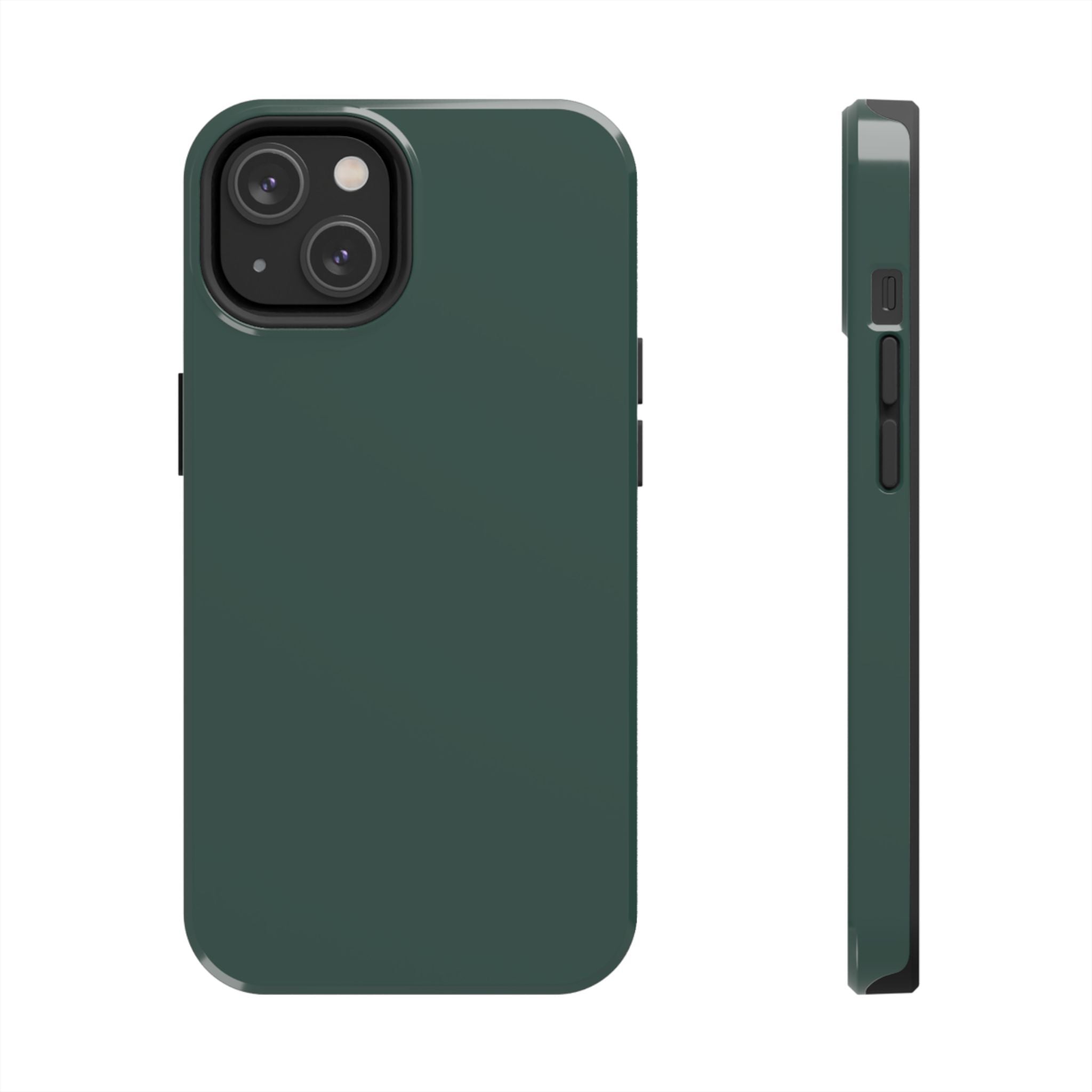 Solid green iPhone 16 case provides protection and style. Cute phone cover for a fresh pop of color.