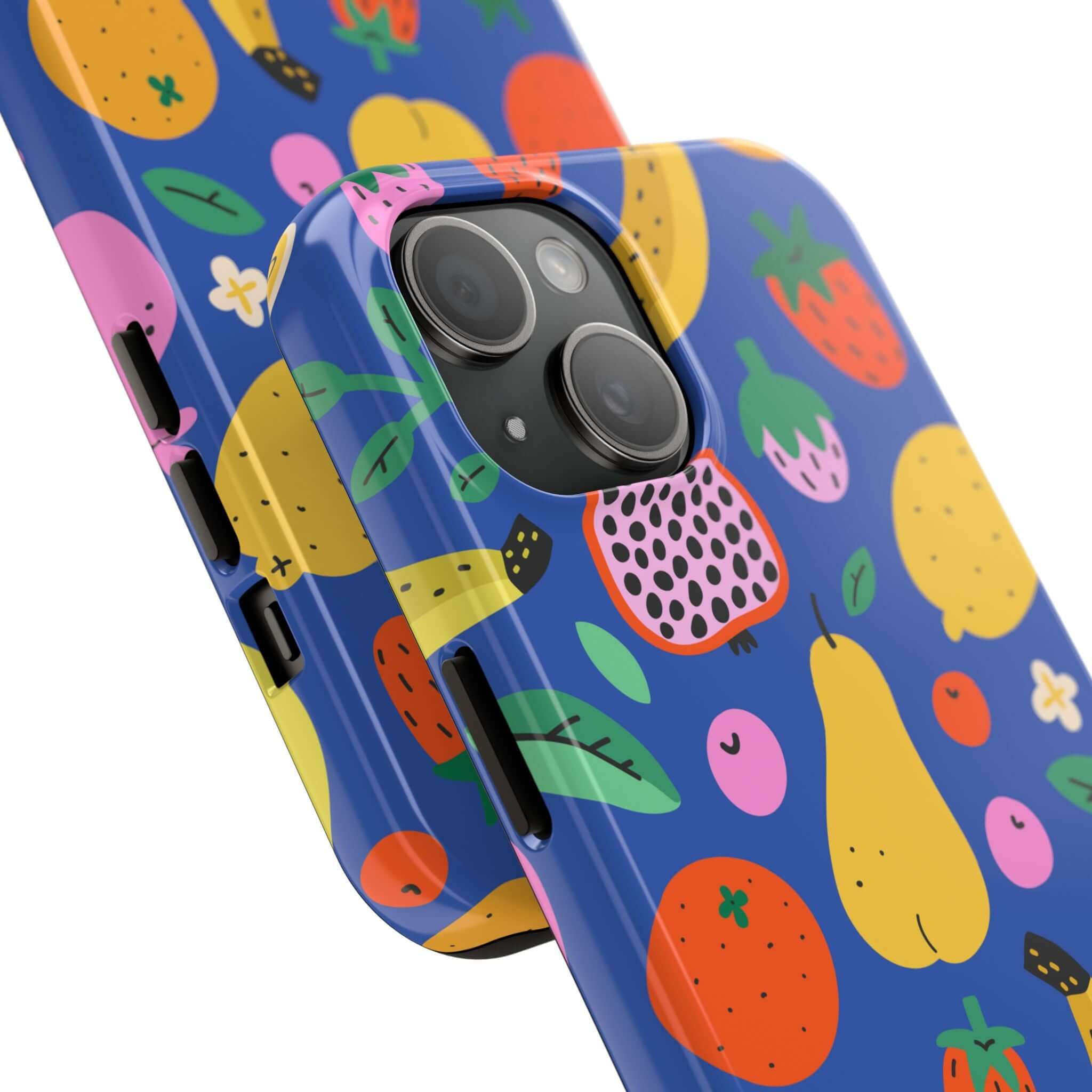 Cute phone cover featuring a beachy fruit design for Apple iPhone, perfect for summer vibes and everyday protection.