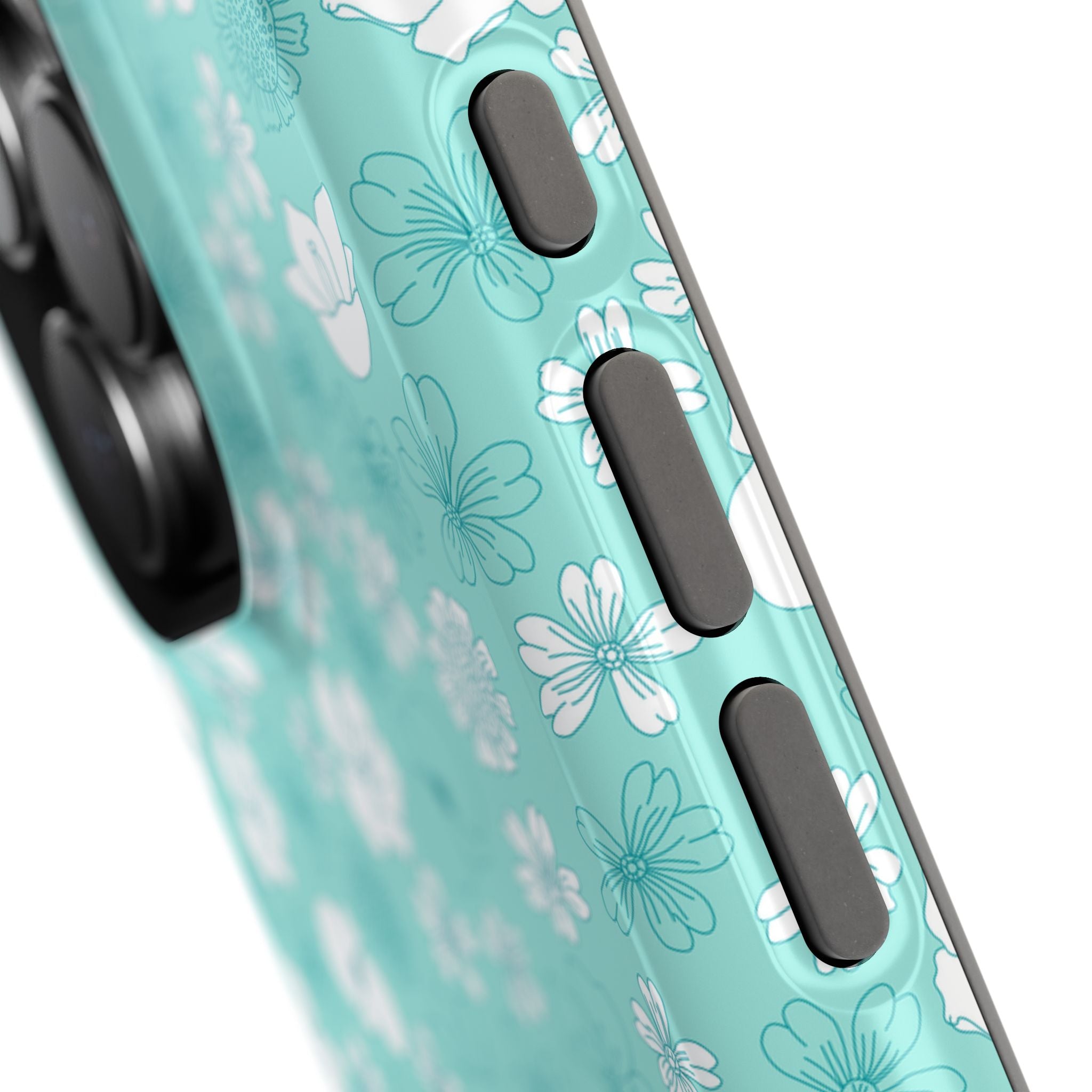 Floral Frost | Teal Floral Case