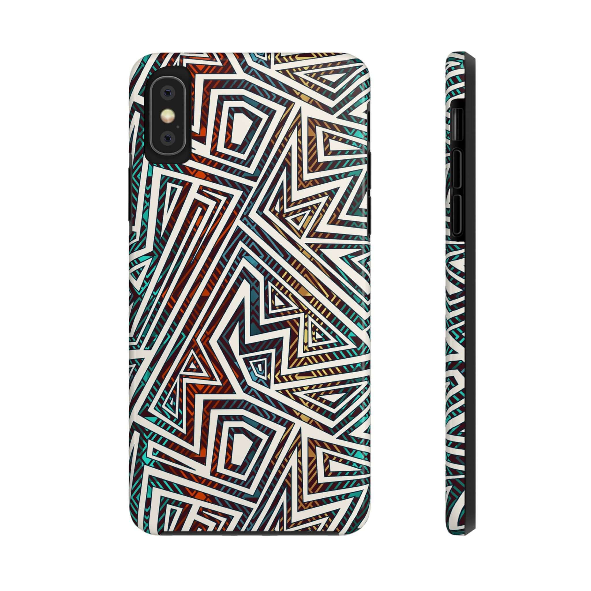 Tribal Echo | Maze Case - Phone Case For