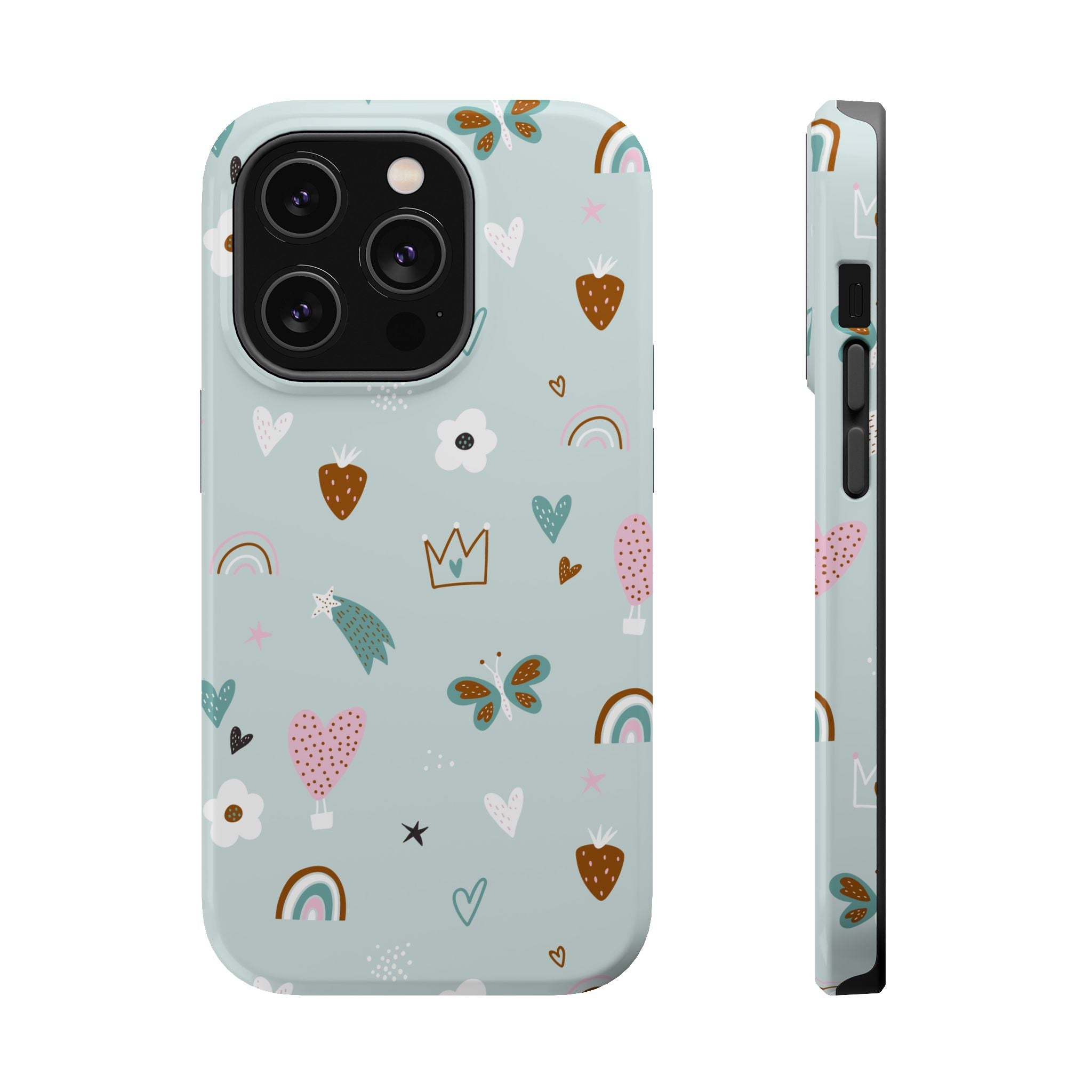 Doodle Delight | Teal Charms Case