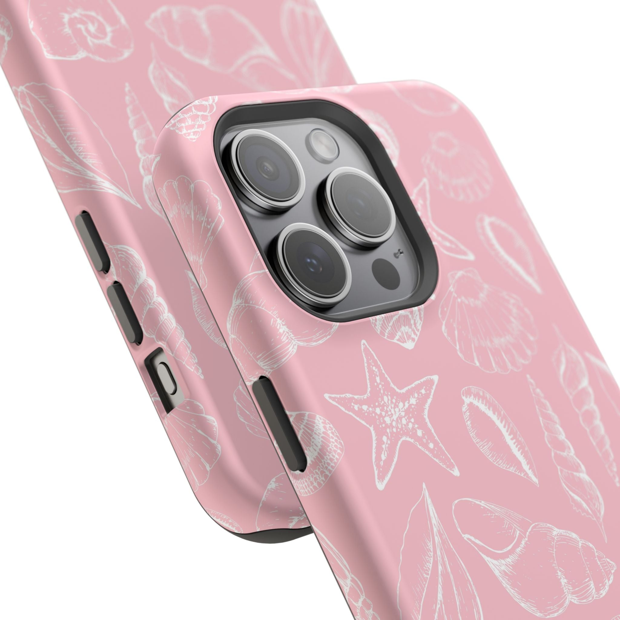 Sandy Shores | Pink Seashell Case