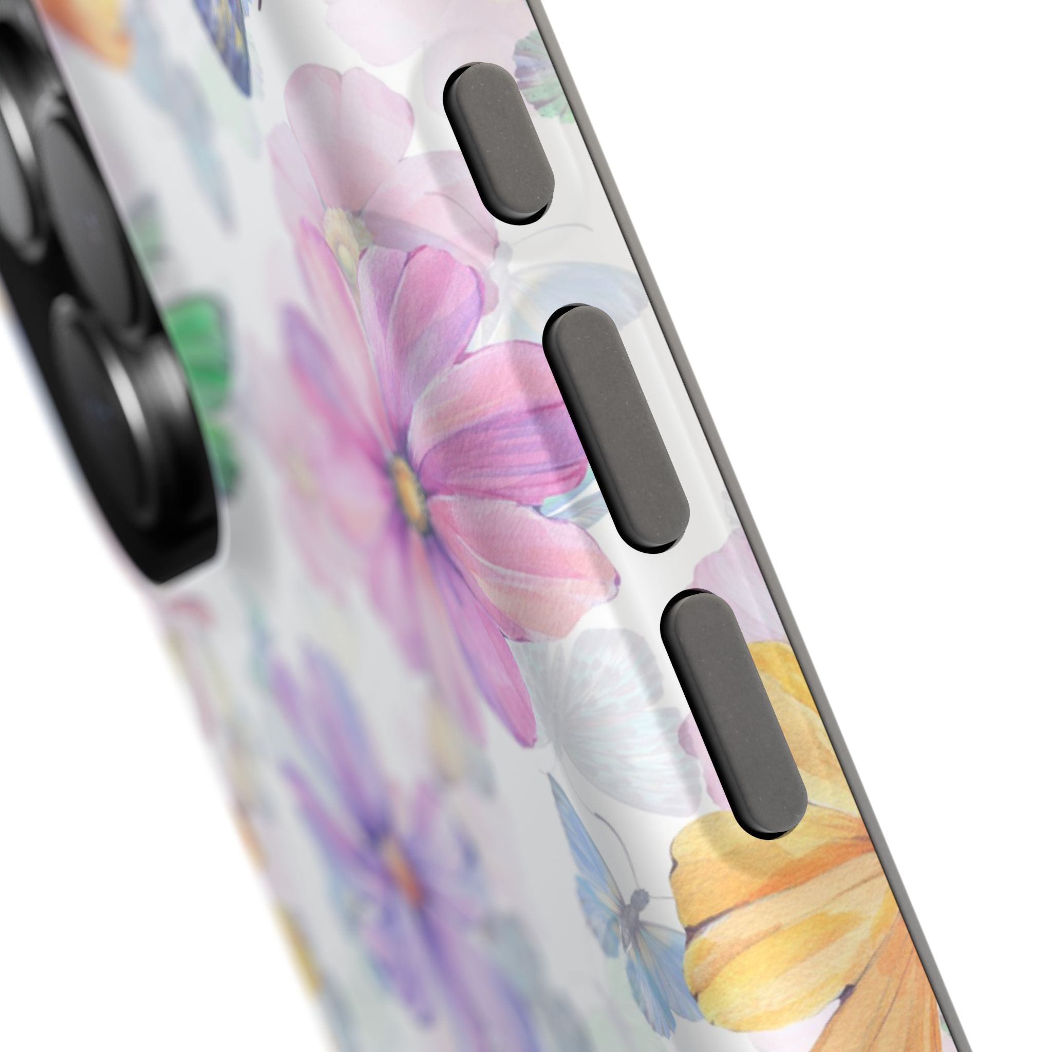 Fluttering Blooms | Watercolor Butterfly Case