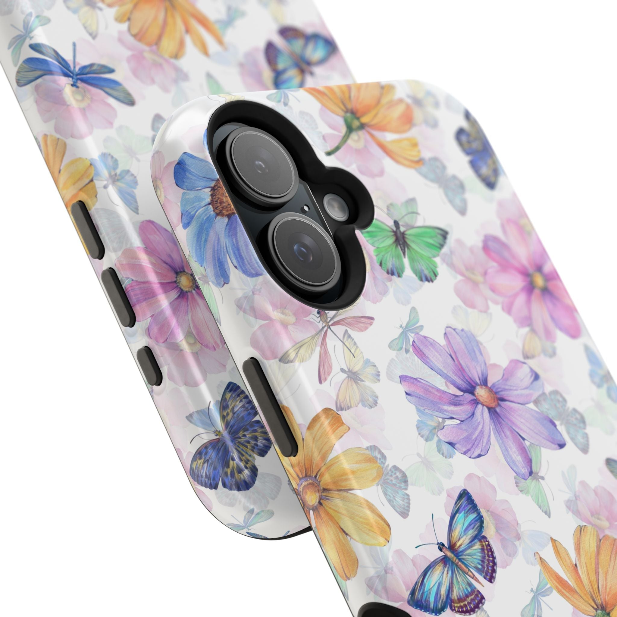 Fluttering Blooms | Watercolor Butterfly Case