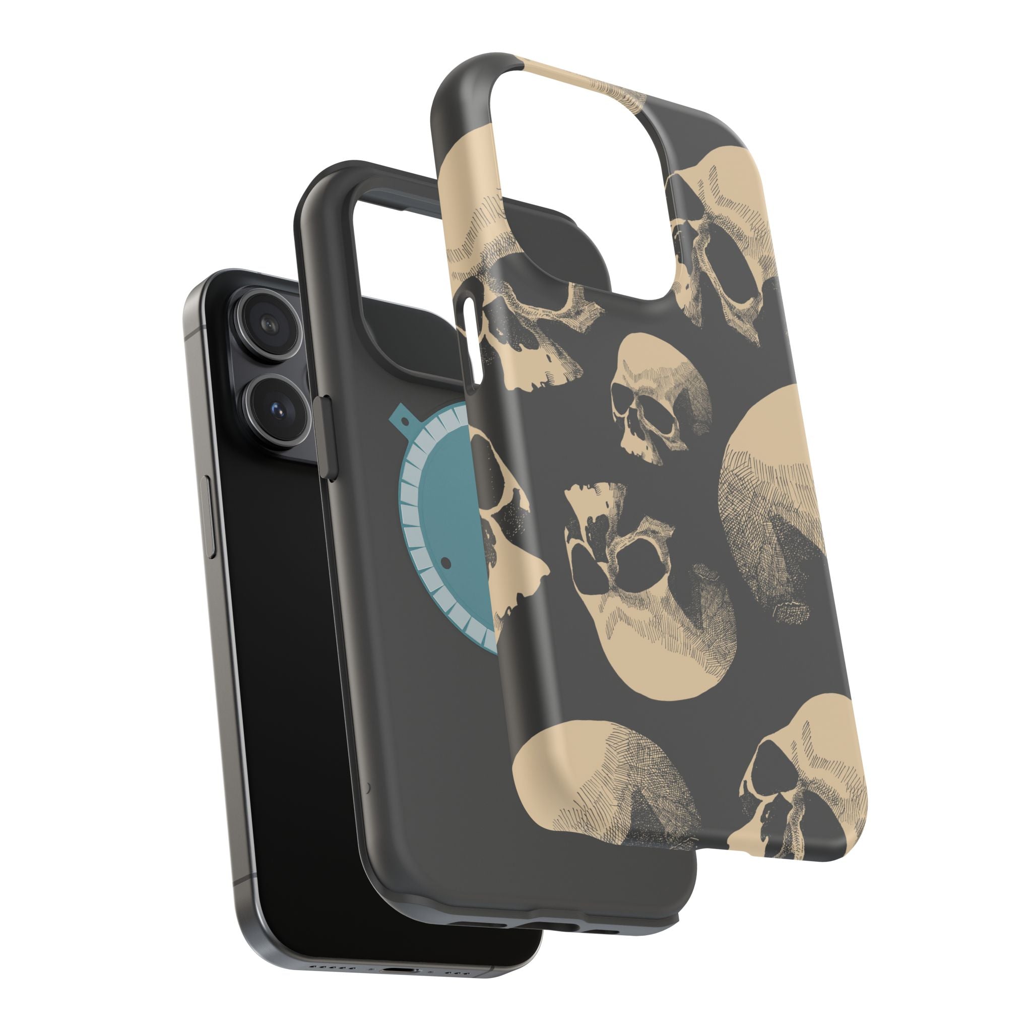 Moonlit Misfit | Black Skull Case