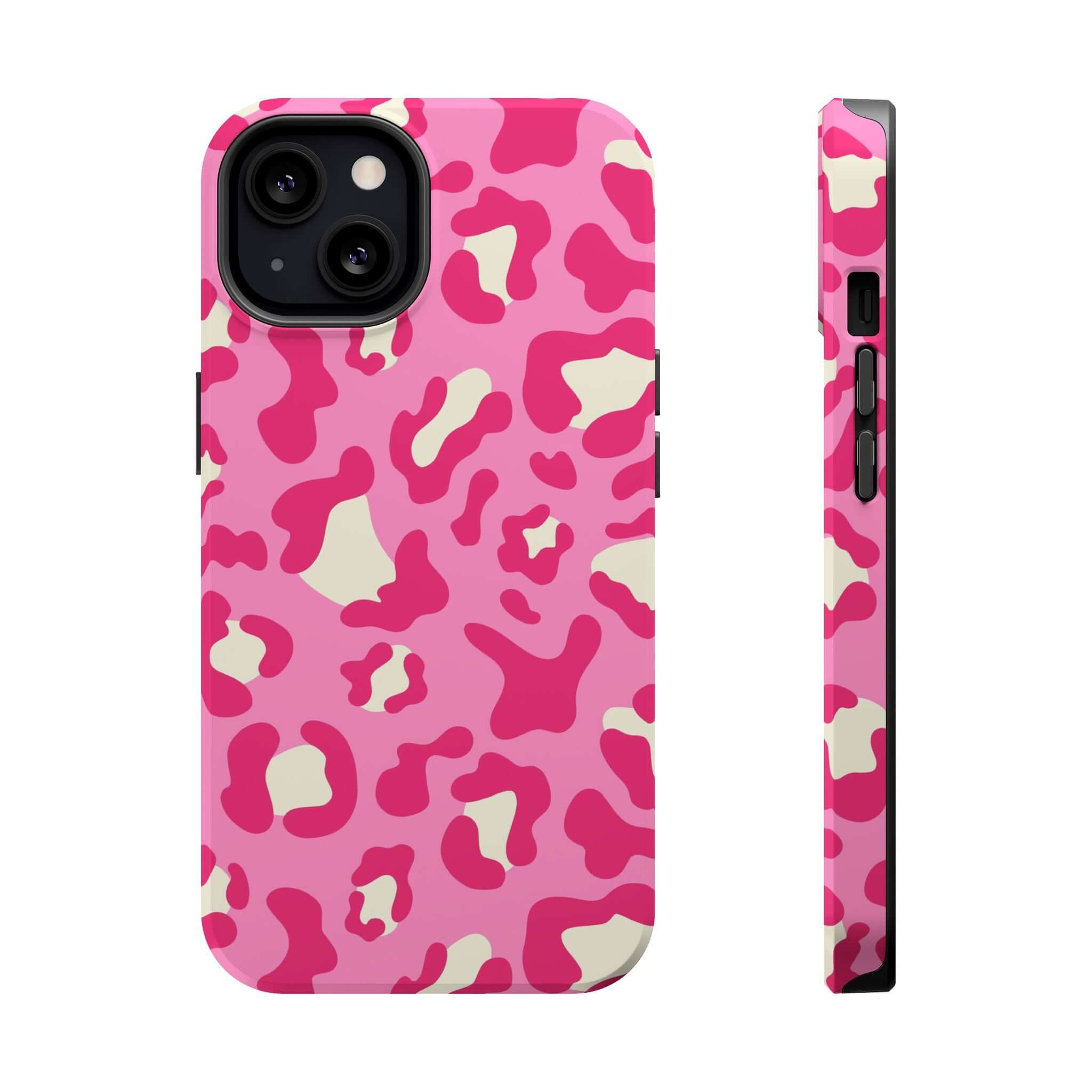 Preppy Cheetah | Pink Case - Phone Case For