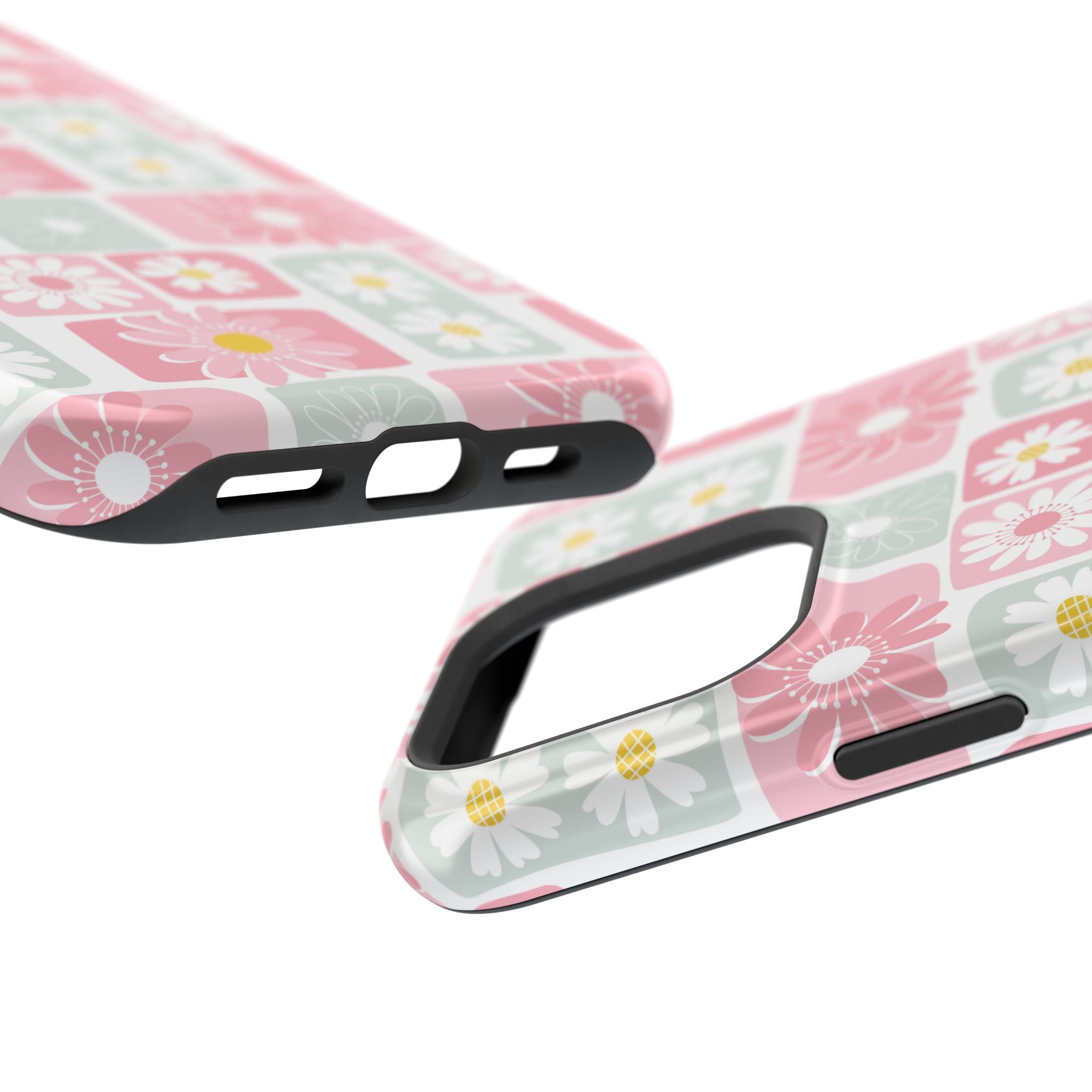 Daisy Craze | Checkered Floral Case