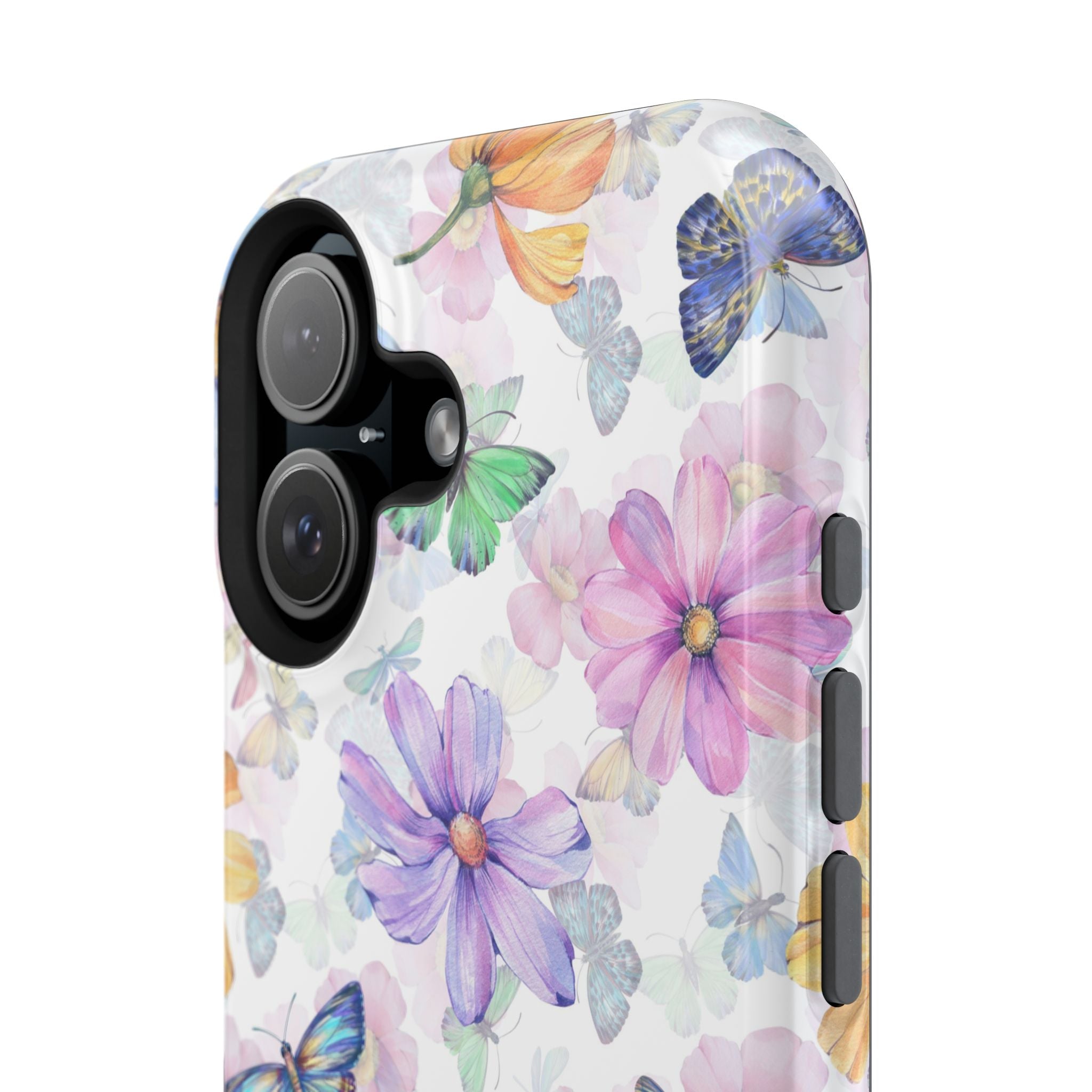 Fluttering Blooms | Watercolor Butterfly Case