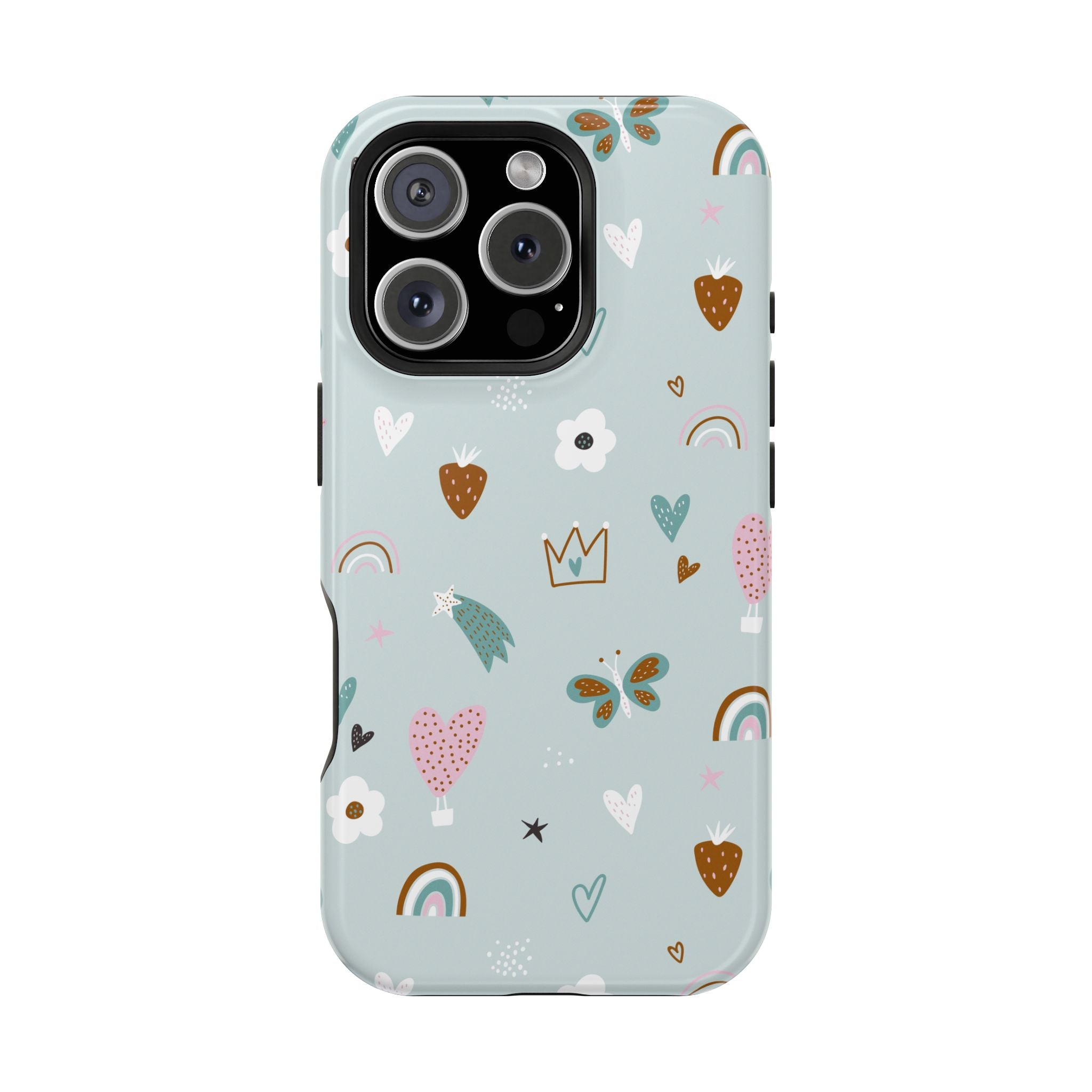 Doodle Delight | Teal Charms Case