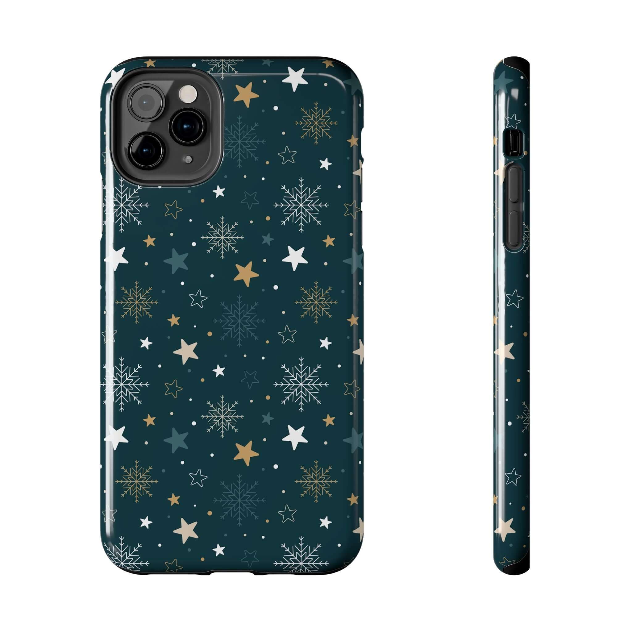 Frosted Wishes | Christmas Snowflake Case - Phone Case For