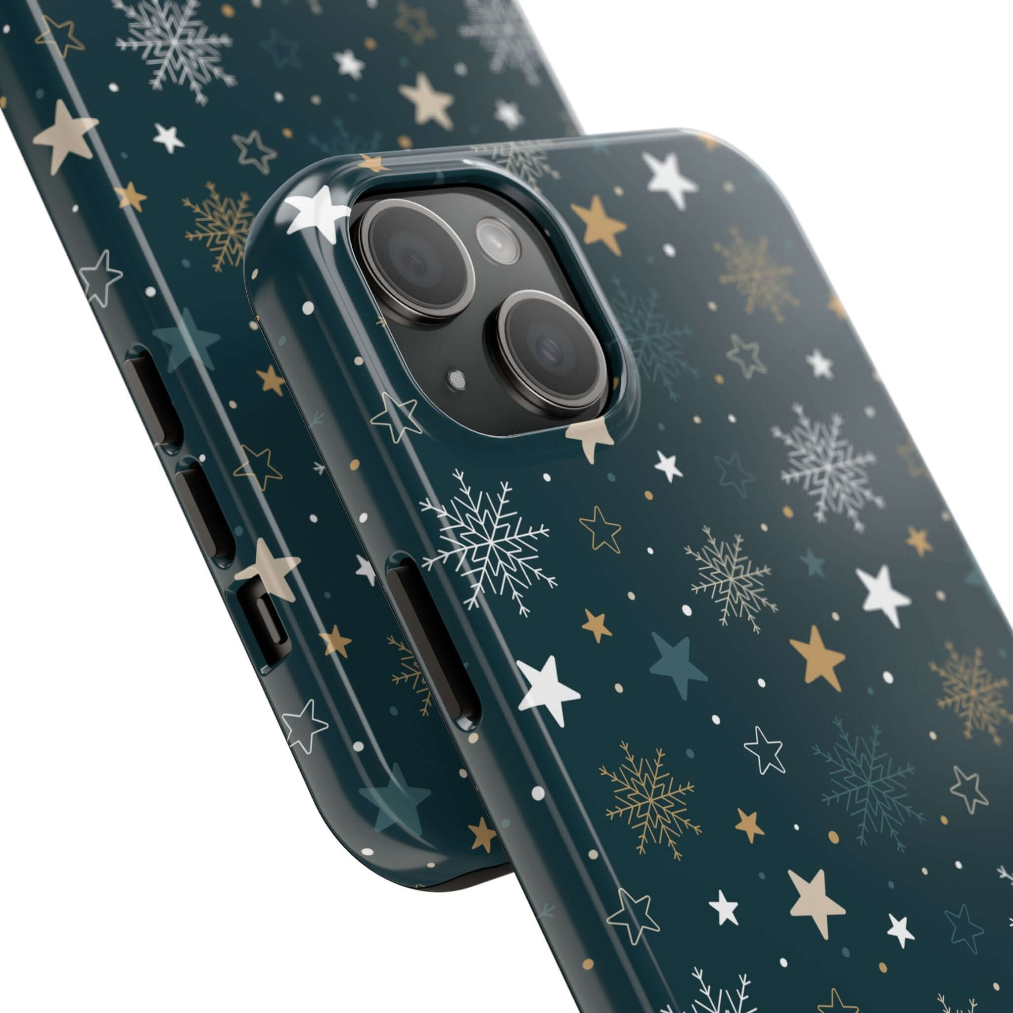 Frosted Wishes | Christmas Snowflake Case - Phone Case For