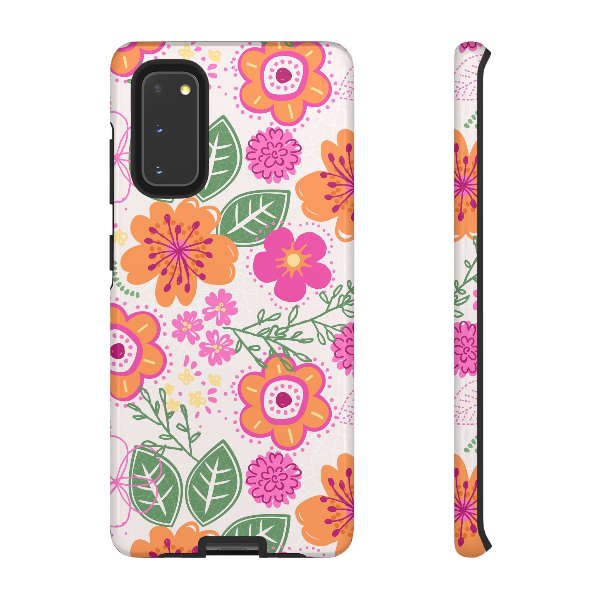 Hola | Estuche floral rosa