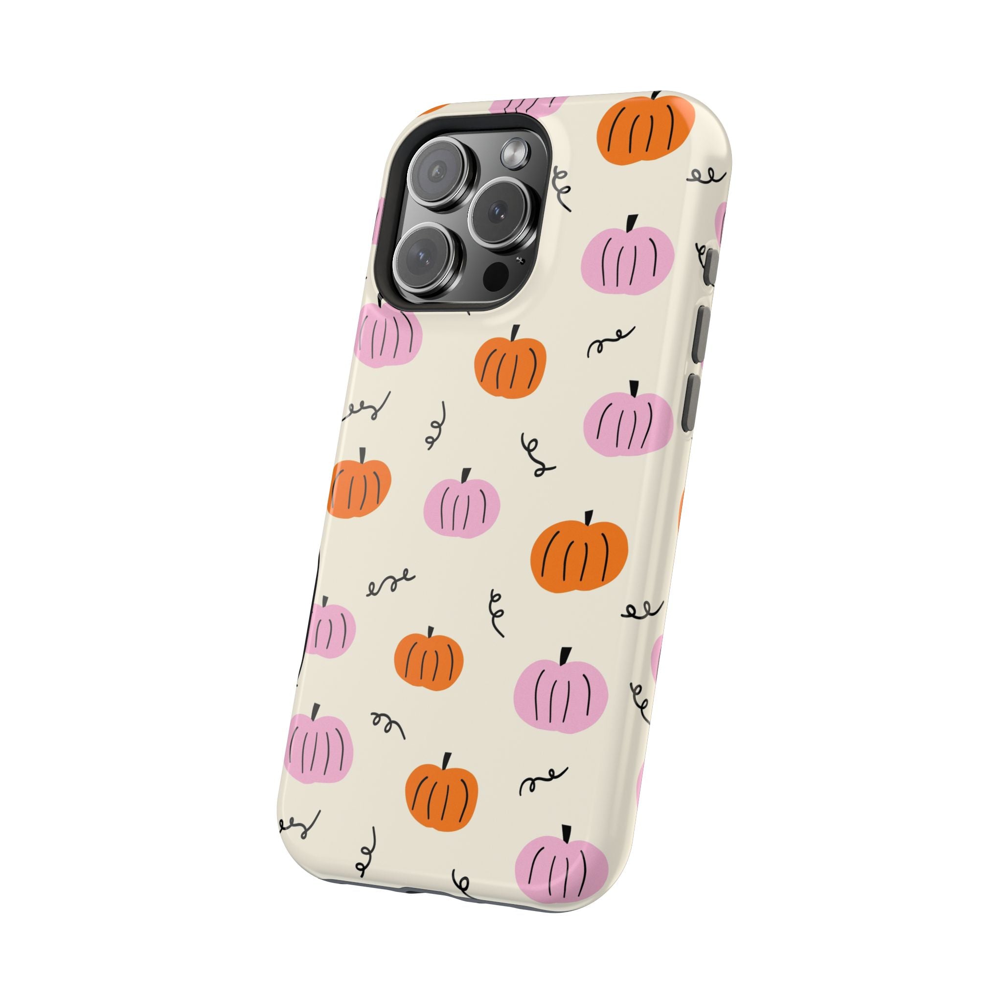 Pumpkin Pop | Beige Fall Case