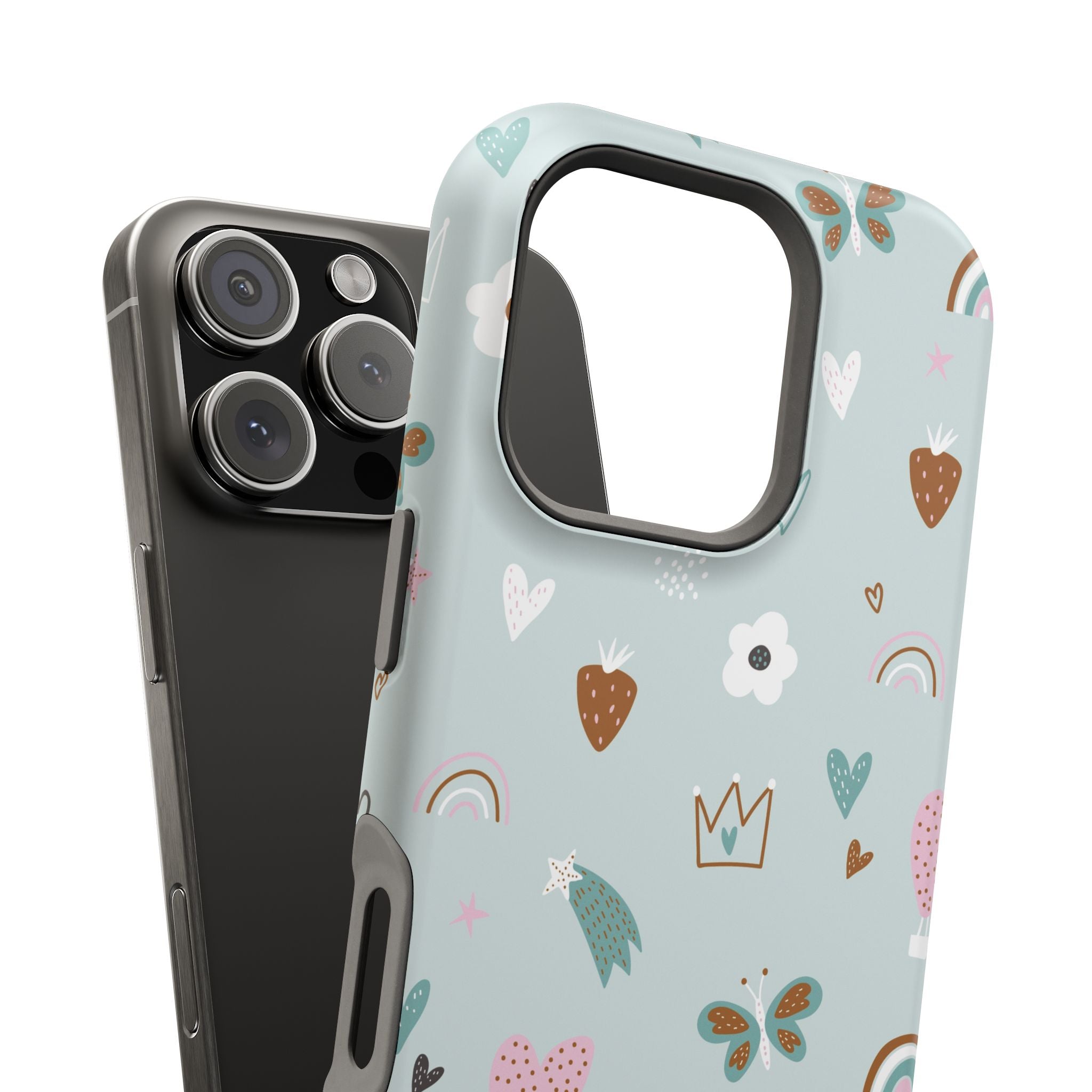 Doodle Delight | Teal Charms Case