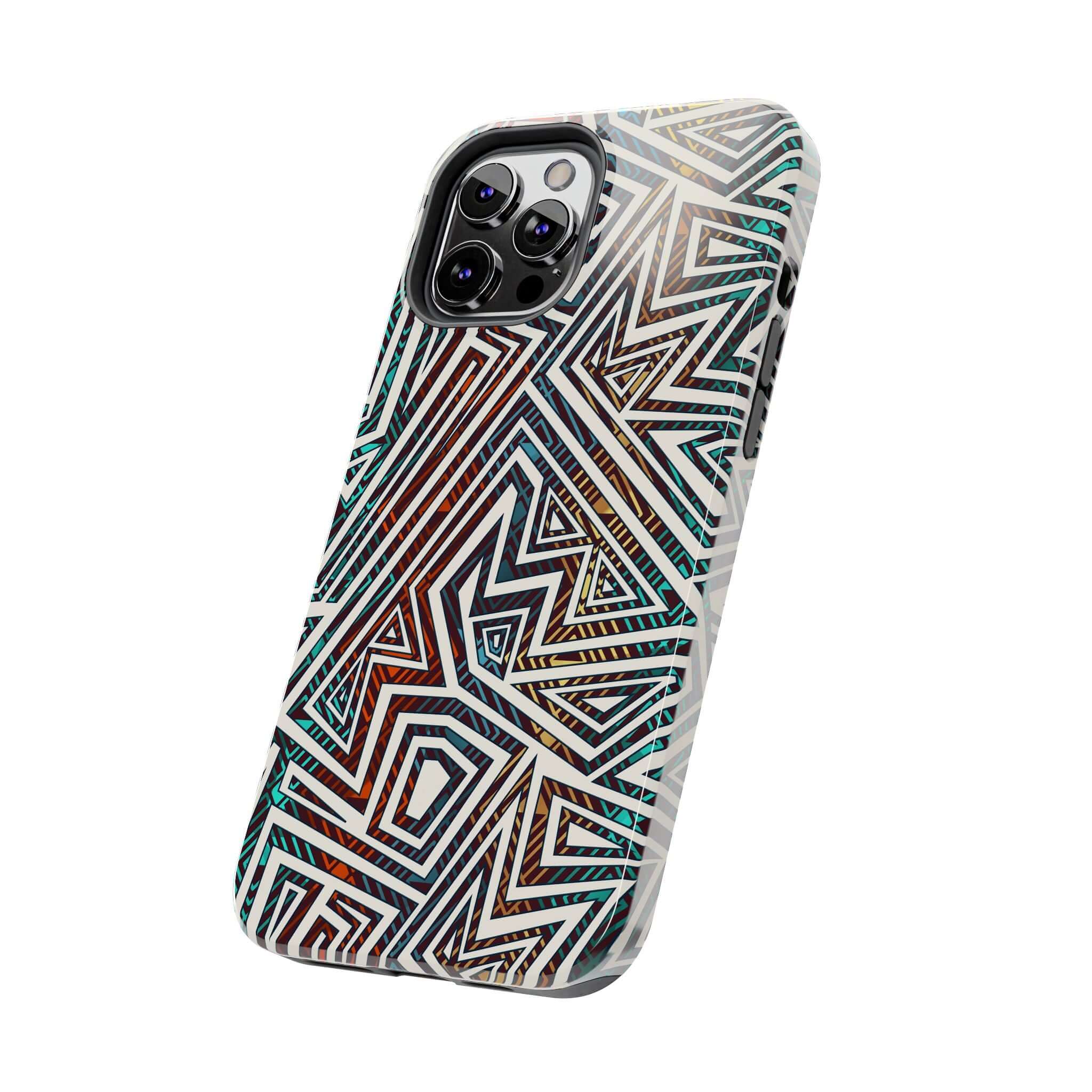 Tribal Echo | Maze Case - Phone Case For